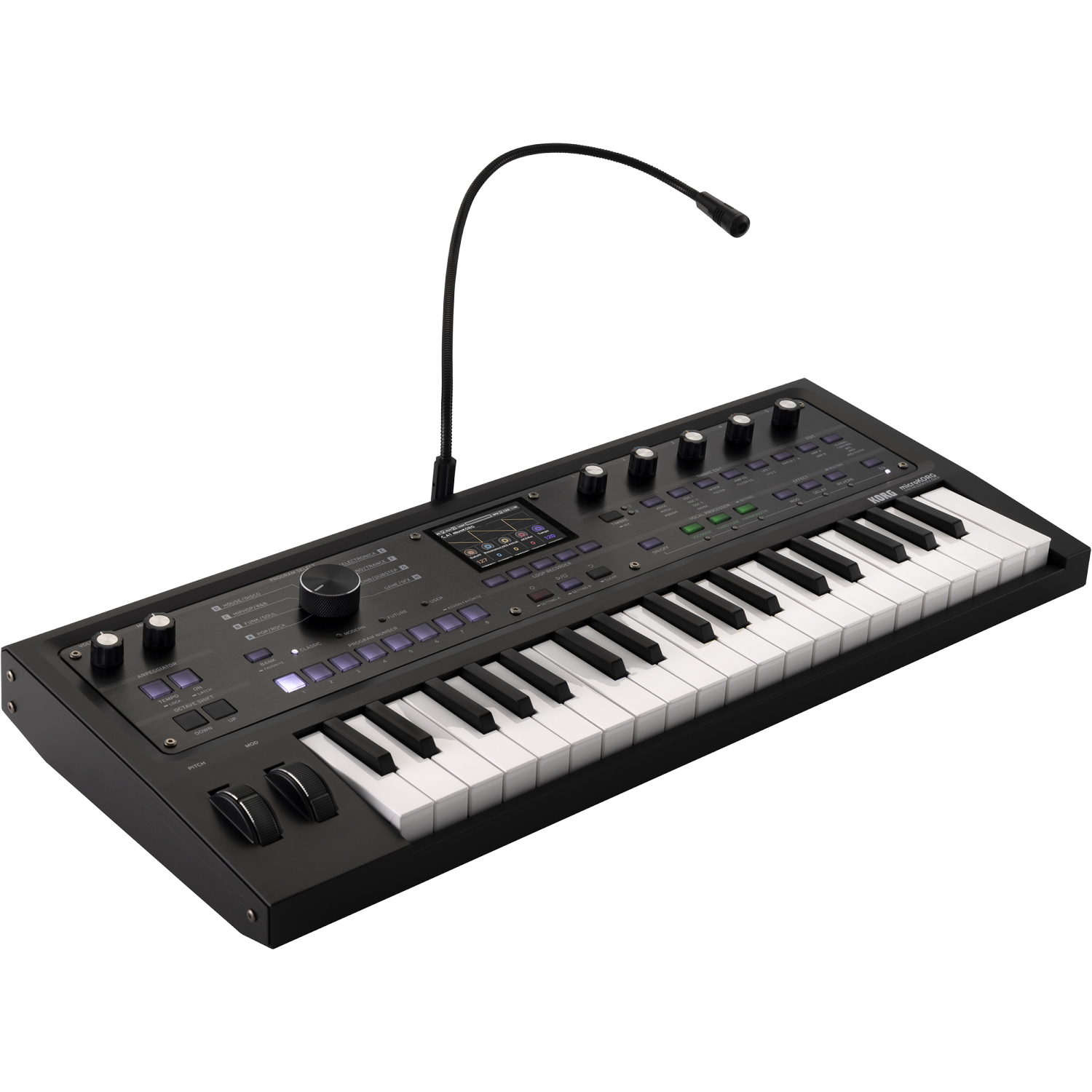 Korg microKORG 2 37-Key Synthesizer and Vocoder - Limited Edition Black