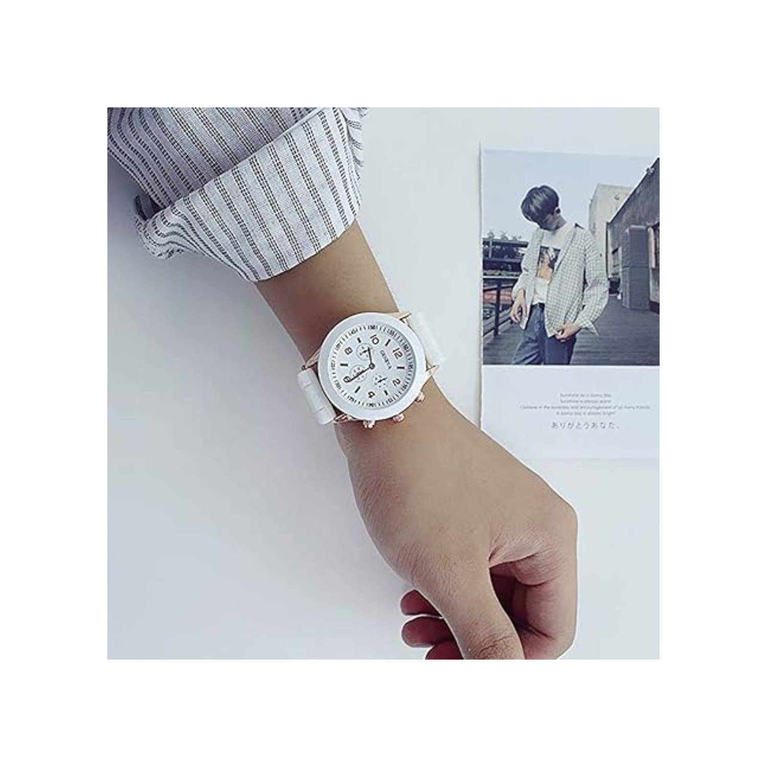 Women Men Ladies Fashion Luxury Silicone Quartz Watch Girl Boy Unisex Jelly Wrist Watch