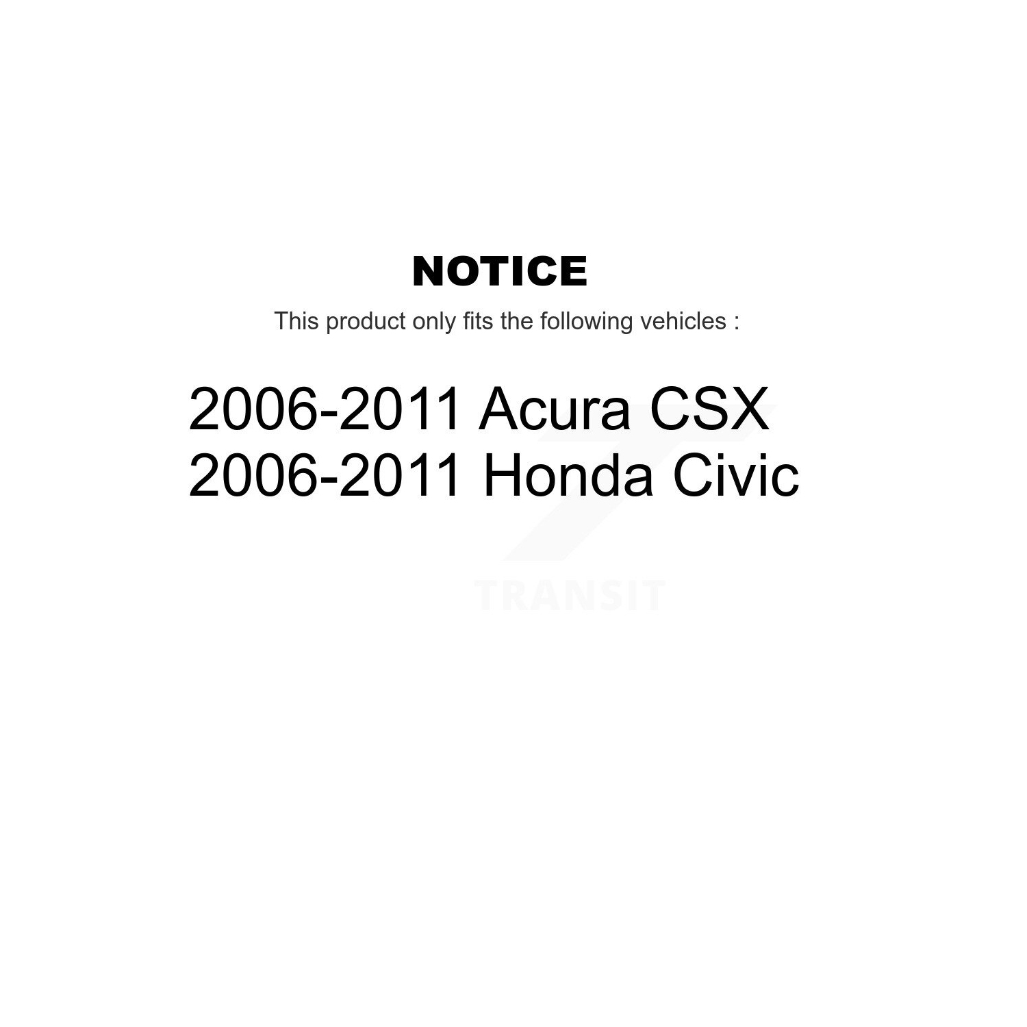 Front Suspension Link Kit For 2006-2011 Honda Civic Acura CSX K72-100313