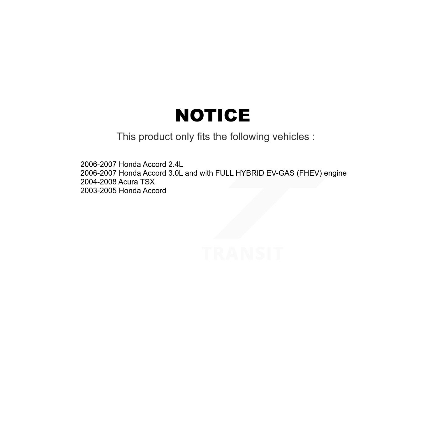 Front Left Lower Suspension Control Arm 72-CK640290 For Honda Accord Acura TSX