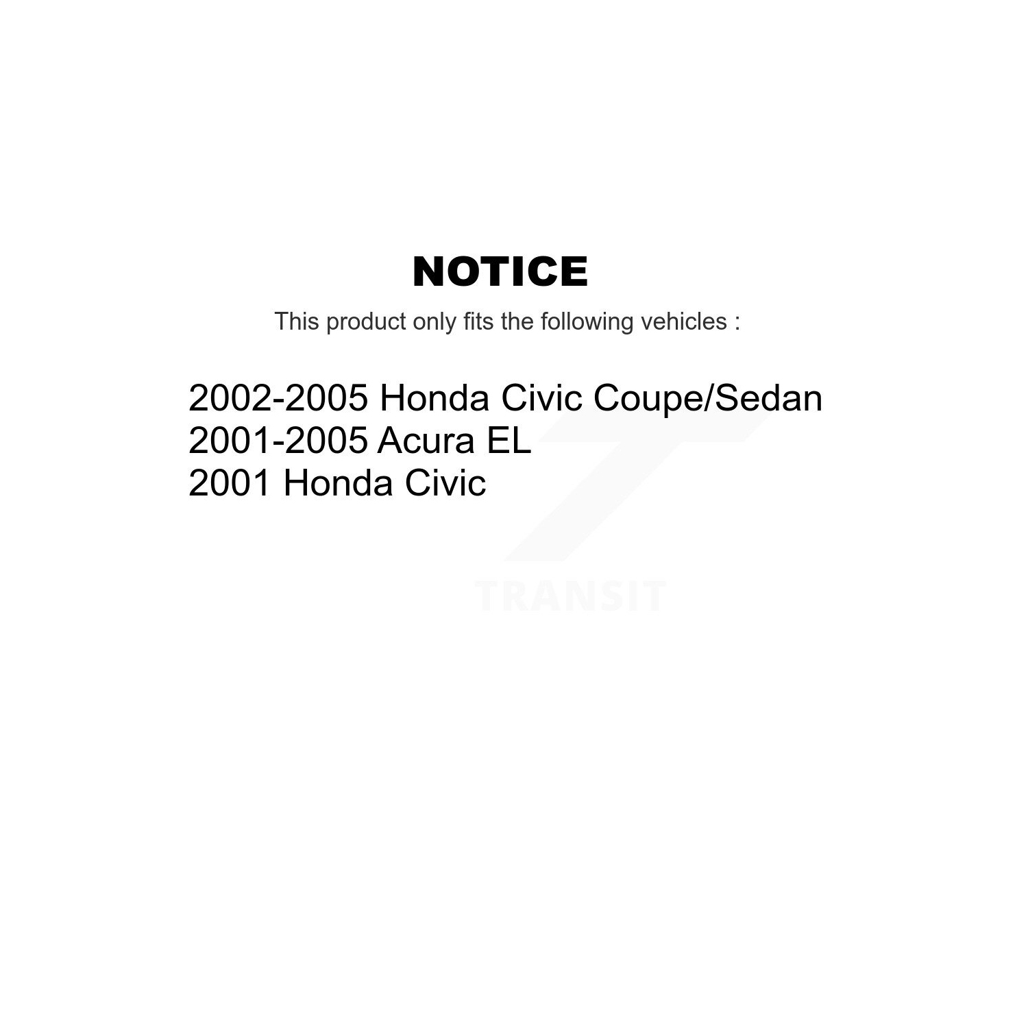 Front Left Lower Suspension Control Arm 72-CK640288 For Honda Civic Acura EL RSX