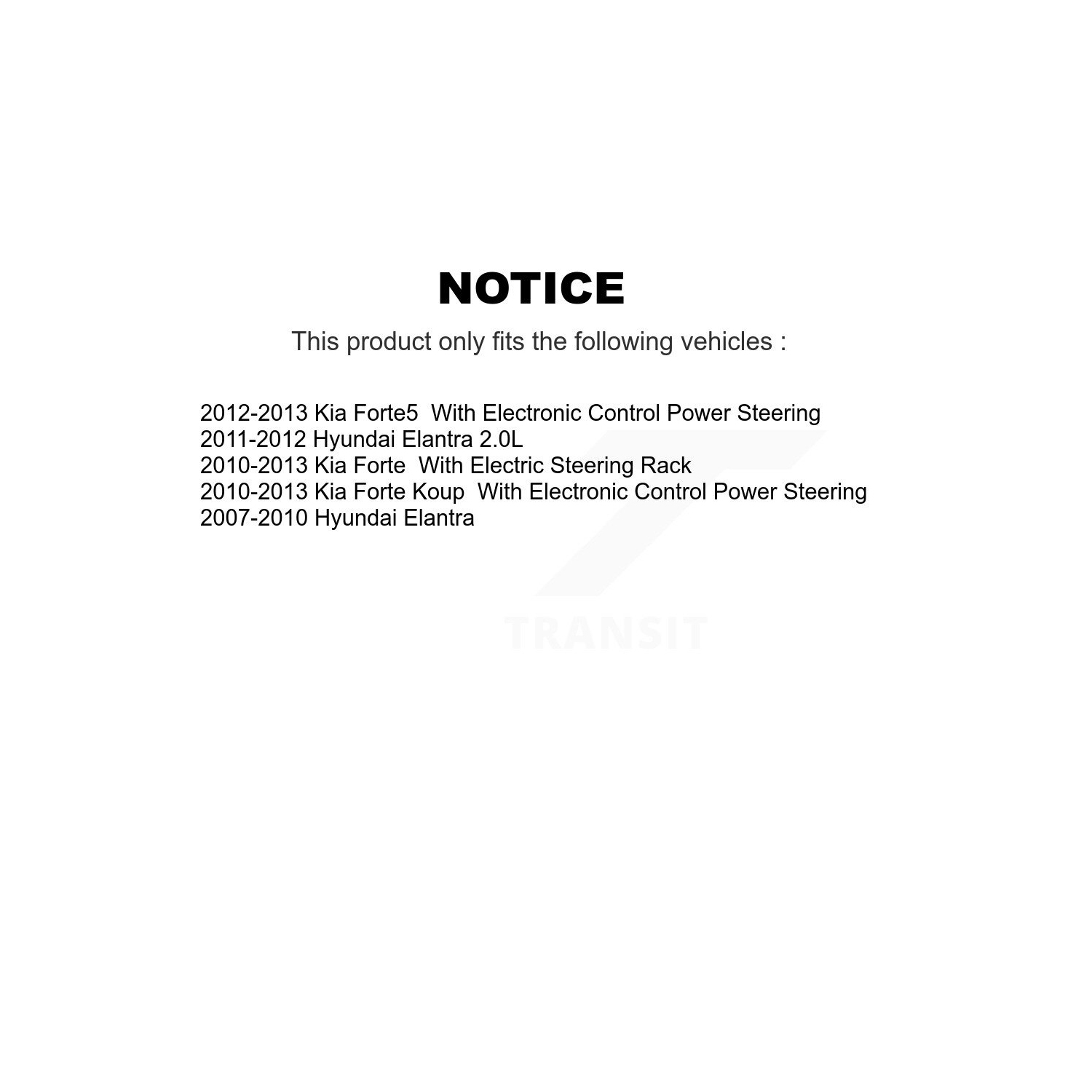 Front Outer & Inner Steering Tie Rod End Kit For Hyundai Elantra Kia Forte Koup Forte5 K72-101414