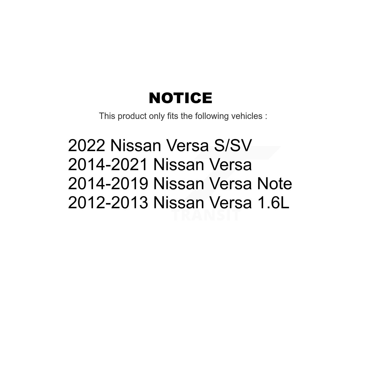 Front Right Suspension Strut 78-71059 For Nissan Versa Note