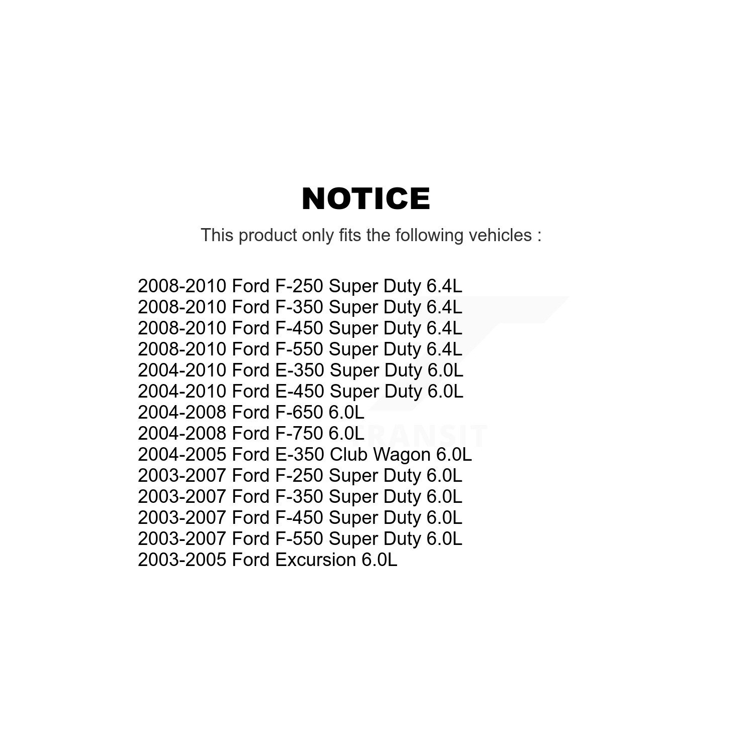 Engine Oil Filter 56-CH9549 For Ford F-350 Super Duty F-250 E-350 Excursion Club Wagon E-450 F-550