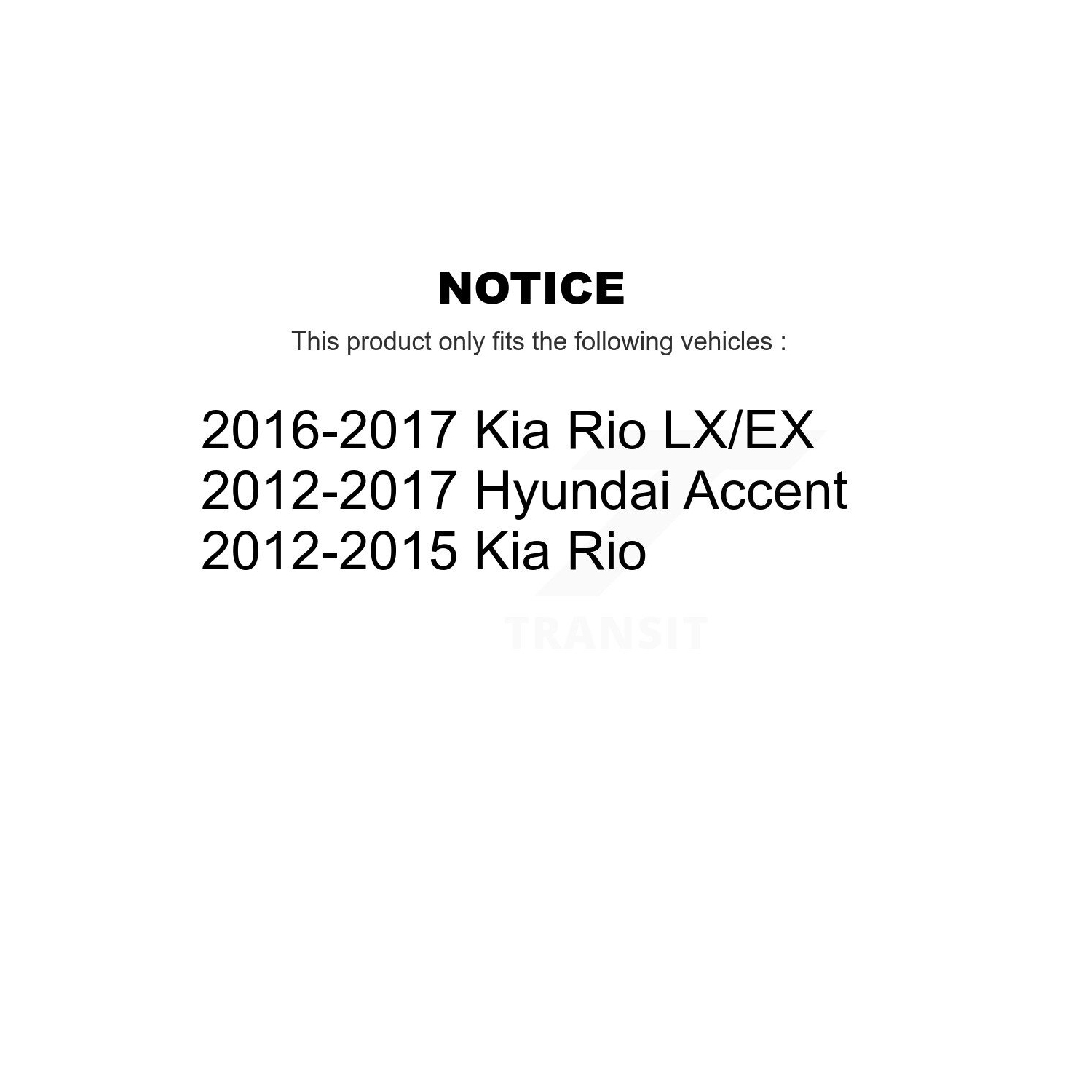 Front Suspension Struts Kit For Hyundai Accent Kia Rio K78-100756