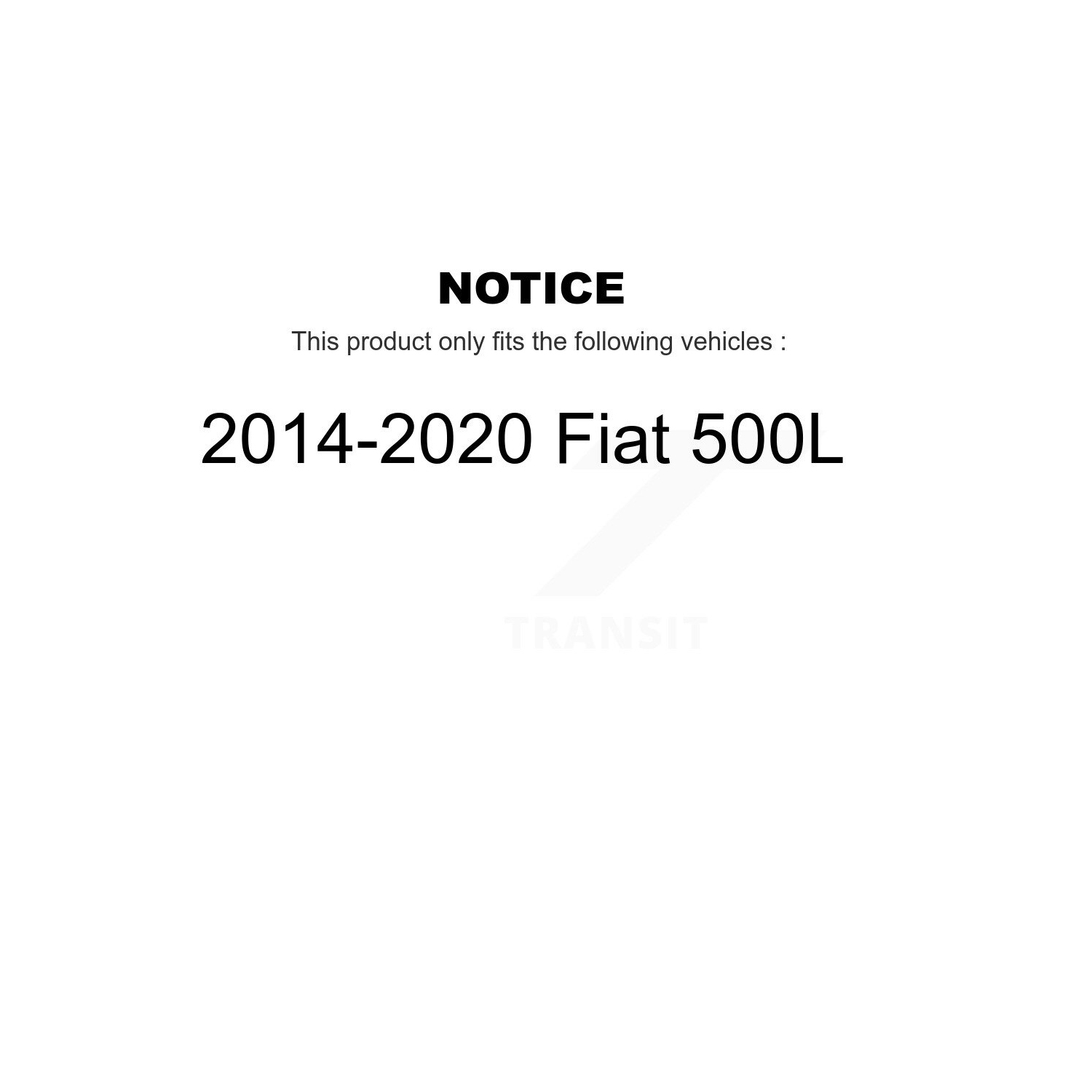 Paire d'amortisseurs de suspension arrière pour Fiat 500 L K78-101091 2014-2020