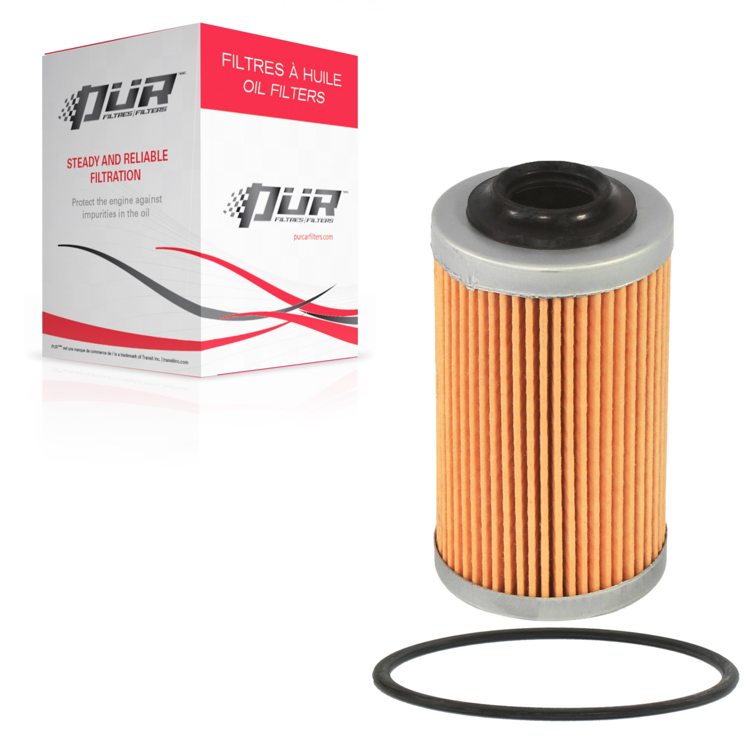 Premium Oil Filter For 2010-2015 Chevrolet Camaro With 3.6L V6 Engine - Ecogard Brand, Single Filter