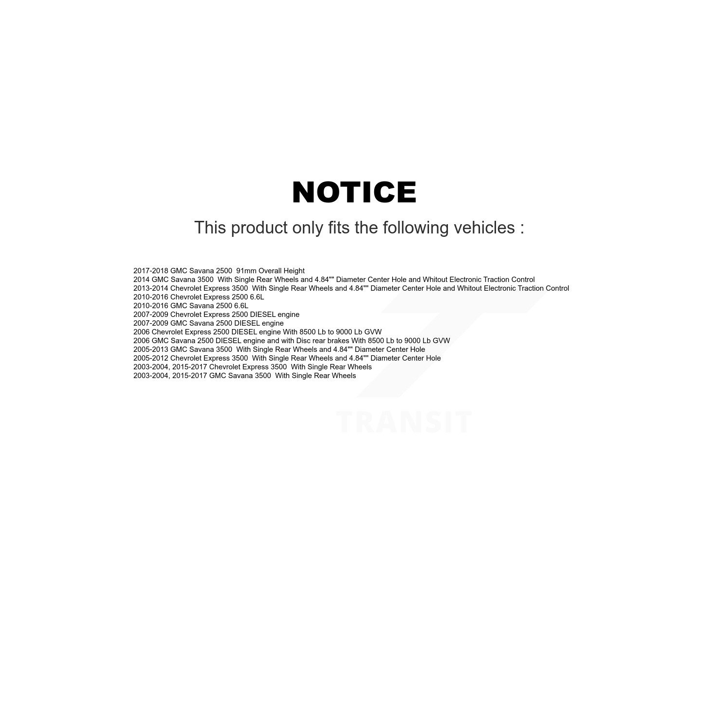 Rear Brake Caliper Coat Rotor Ceramic Pad Kit For GMC Chevrolet Savana 2500 Express 3500 KCG-100085T