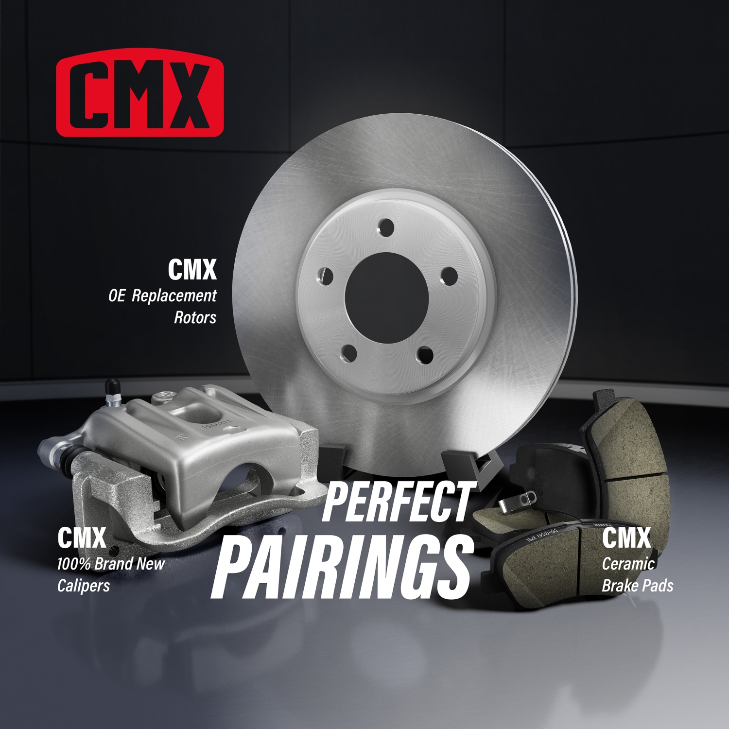 Front Brake Caliper Kit For GMC Chevrolet Acadia Buick Enclave Traverse ...