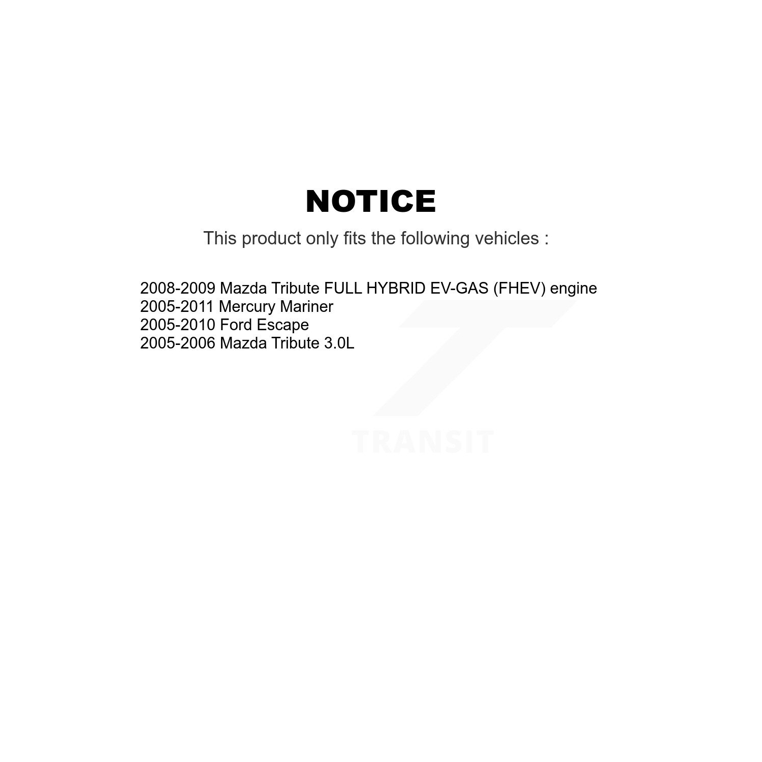 Rear Disc Brake Caliper Left Right Side Kit For Ford Escape Mazda Tribute Mercury Mariner KBC-100426