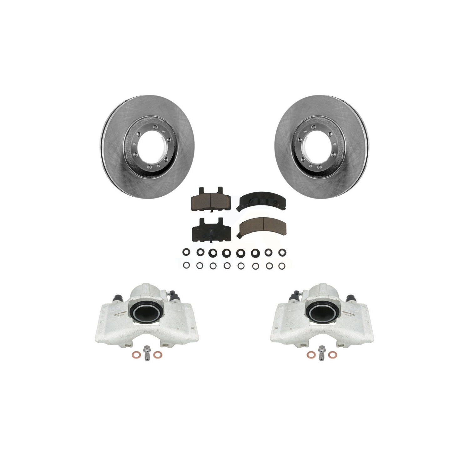 Jeu de plaquettes en céramique d'étrier de frein à disque avant pour Cadillac DeVille Fleetwood 60 Special KC8-100334C