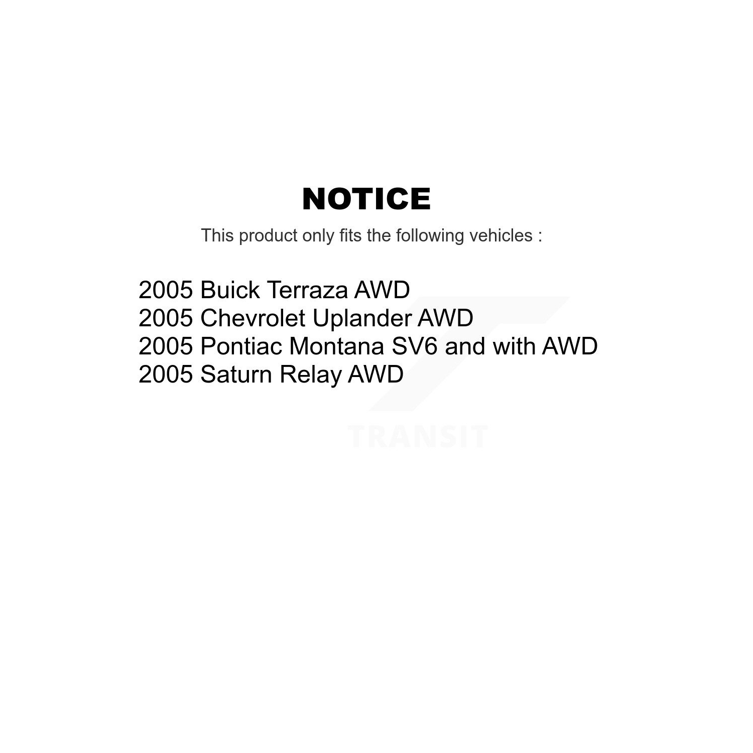 Front Rear Brake Caliper Rotor Ceramic Pad Kit For 2005 Pontiac Montana Chevrolet KC8-101208C