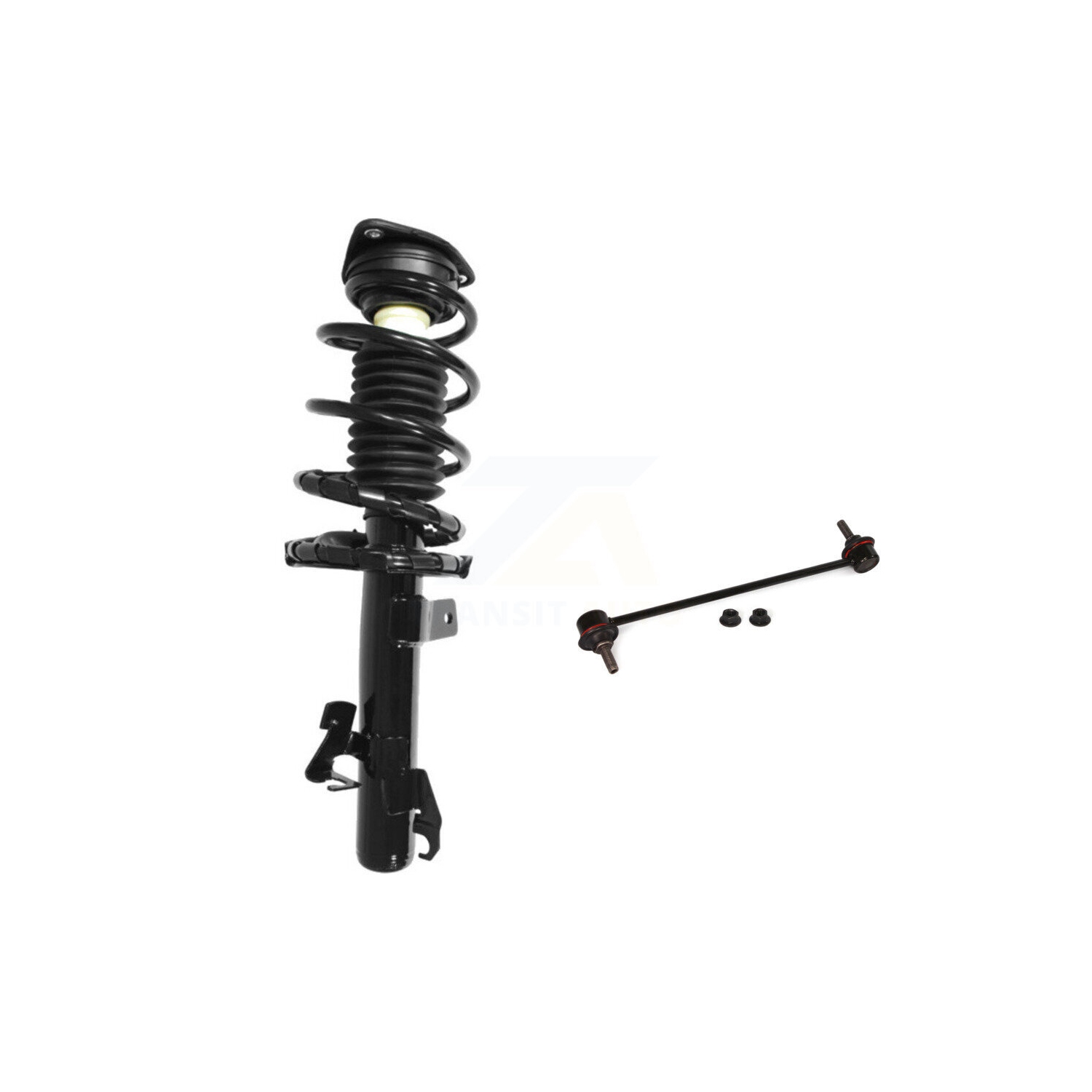 Front Right Complete Shock Assembly & TOR Link Kit For Mazda 3 Excludes MazdaSpeed Model KSS-105085