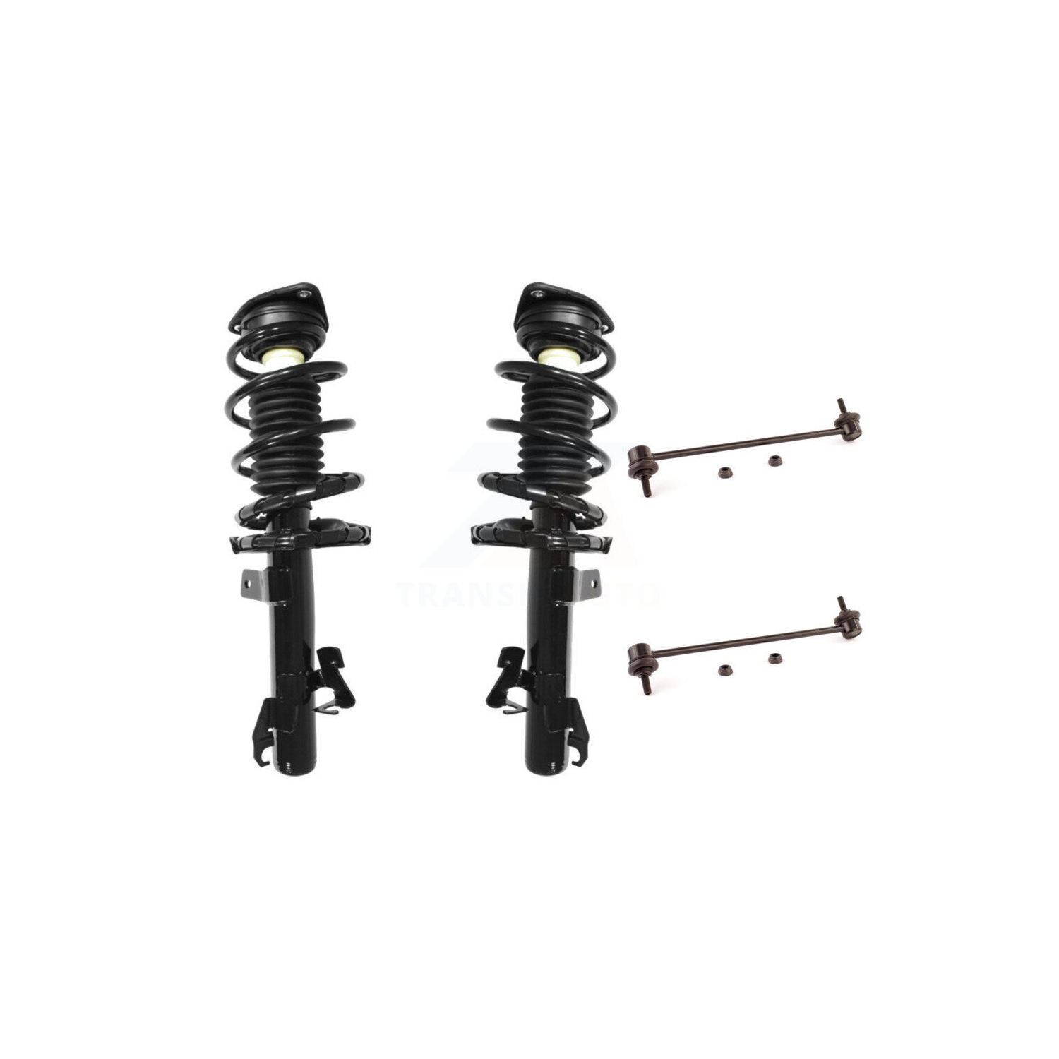 Front Complete Shock Assembly And TOR Link Kit For Mazda 3 5 Excludes MazdaSpeed Model KSS-100754