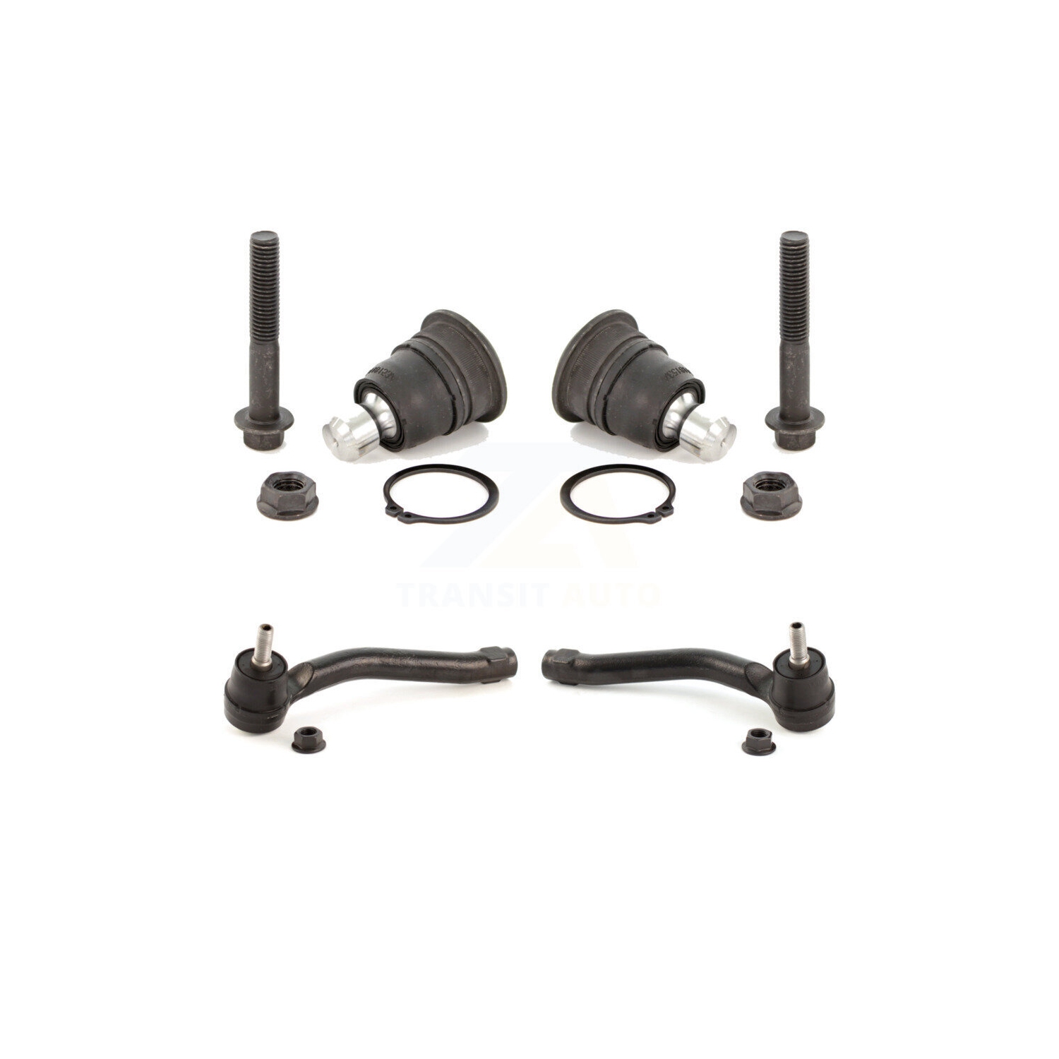 Front Suspension Ball Joint And Tie Rod End Kit For Nissan Rogue Select KTR-103001
