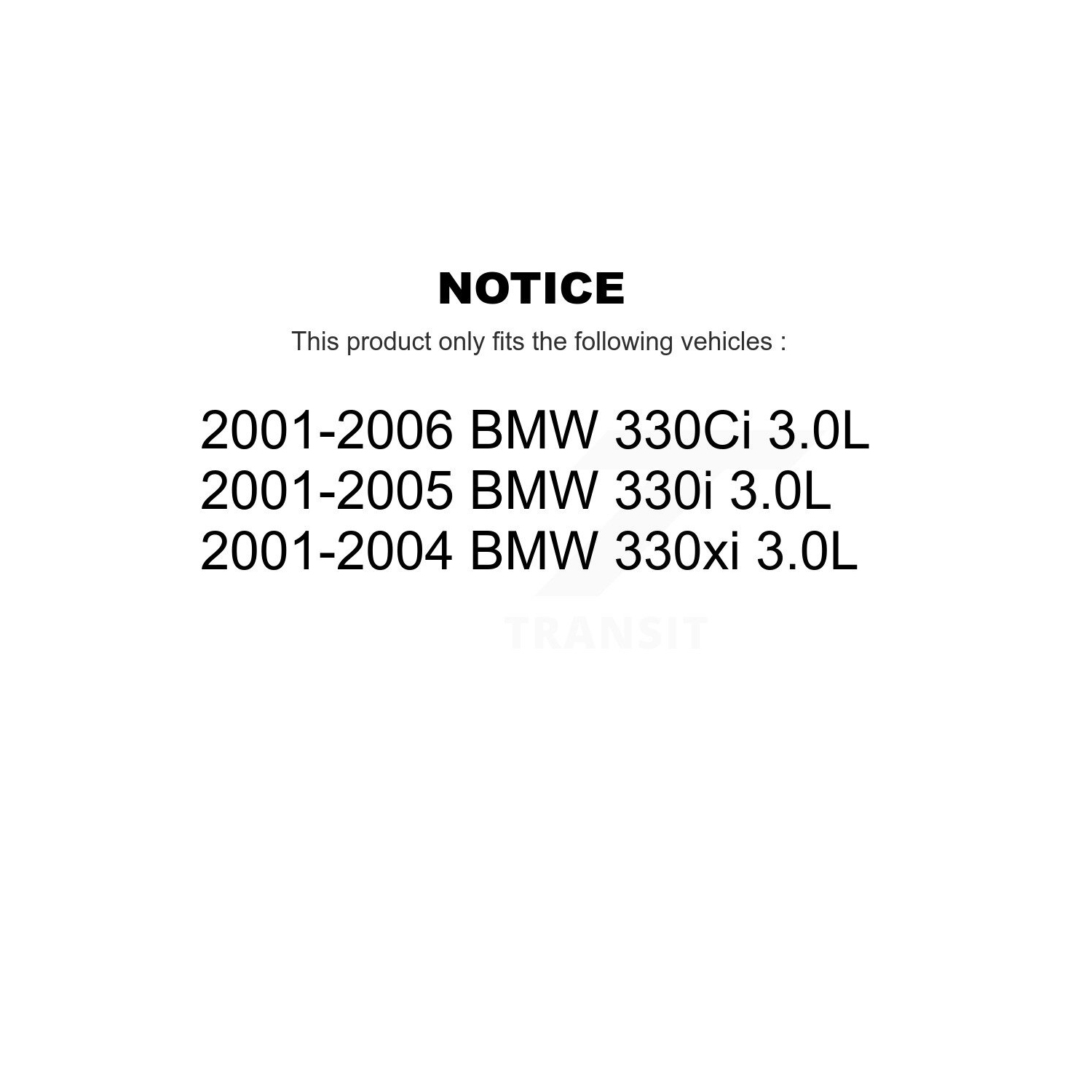 Front Rear Ceramic Disc Brake Pad And Wear Sensor Kit For BMW 330Ci 330i 330xi 3.0L KCW-100337