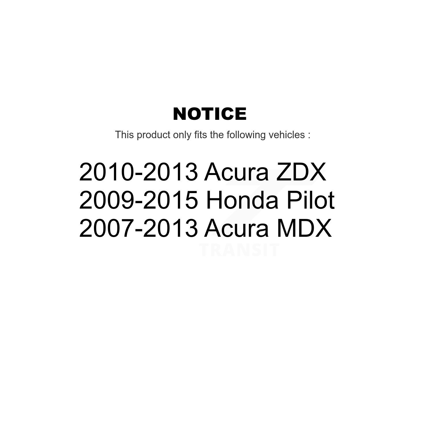 Rear Suspension Stabilizer Bar Link Kit For Honda Pilot Acura MDX ZDX KTR-104228