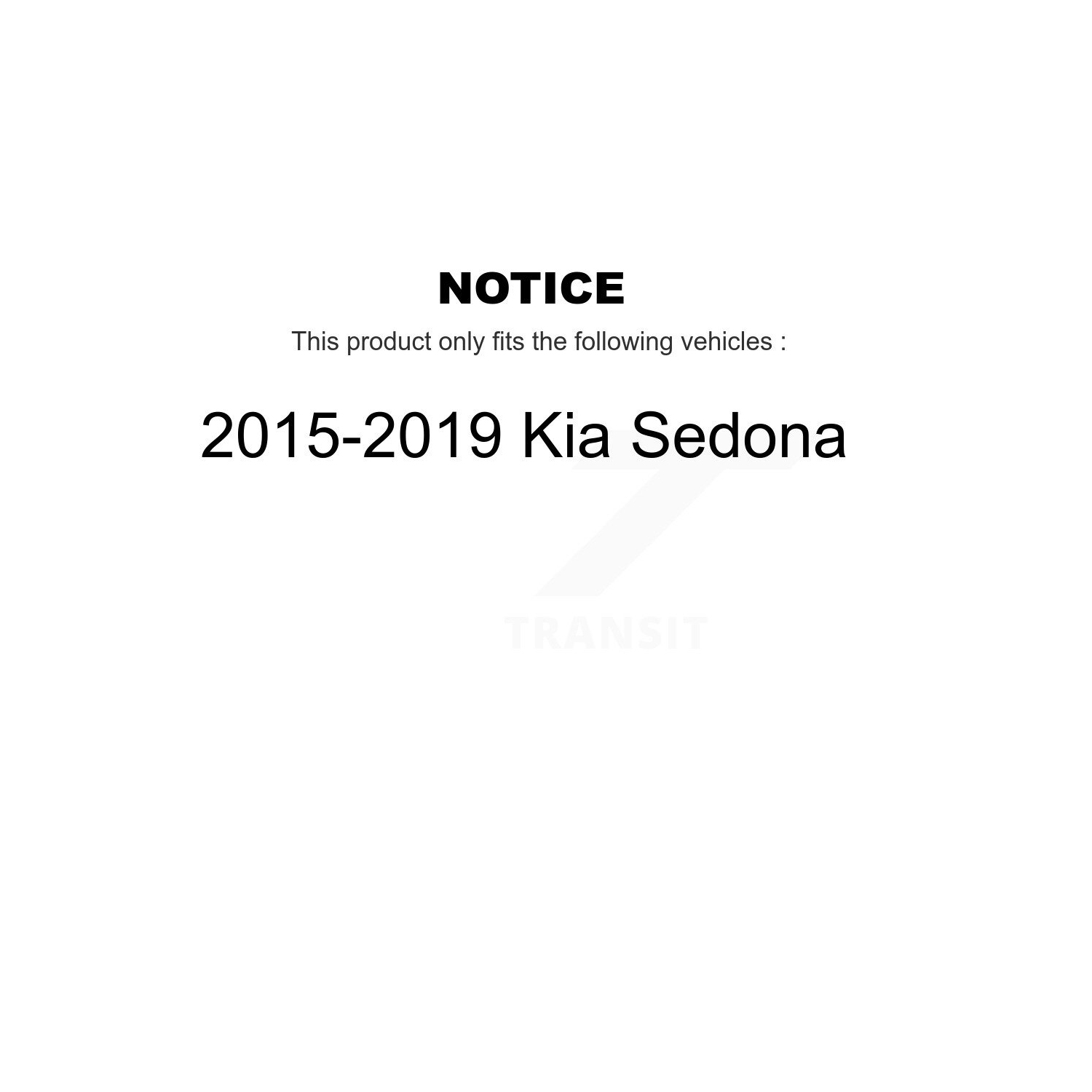Front Rear Suspension Stabilizer Bar Link Kit For 2015-2021 Kia Sedona KTR-104699