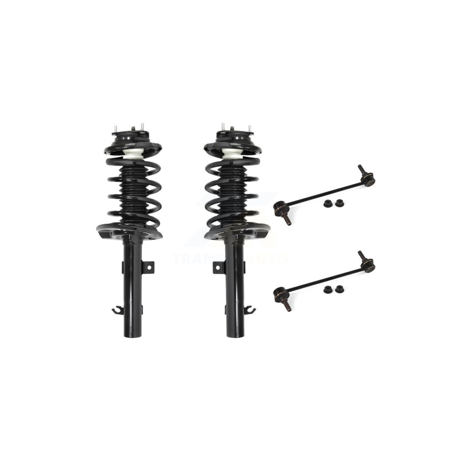 Front Shock Assembly And TOR Link Kit For Ford Focus Excludes ST Models Sport Suspension KSS-100670