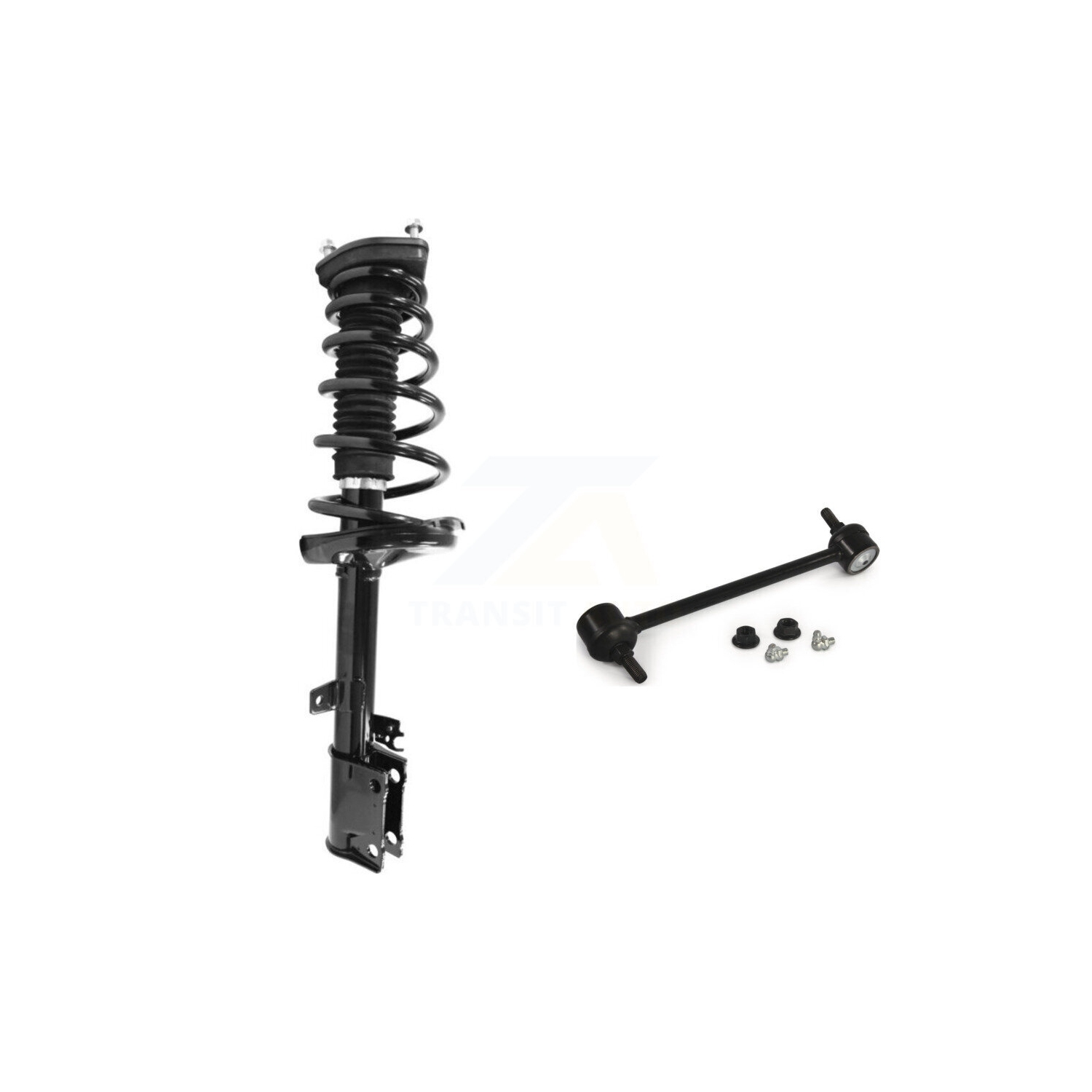 Ensemble amortisseur arrière droit TQ Link Kit pour Toyota Venza 09-12 à TA Exclut la KSS-105490 à transmission intégrale