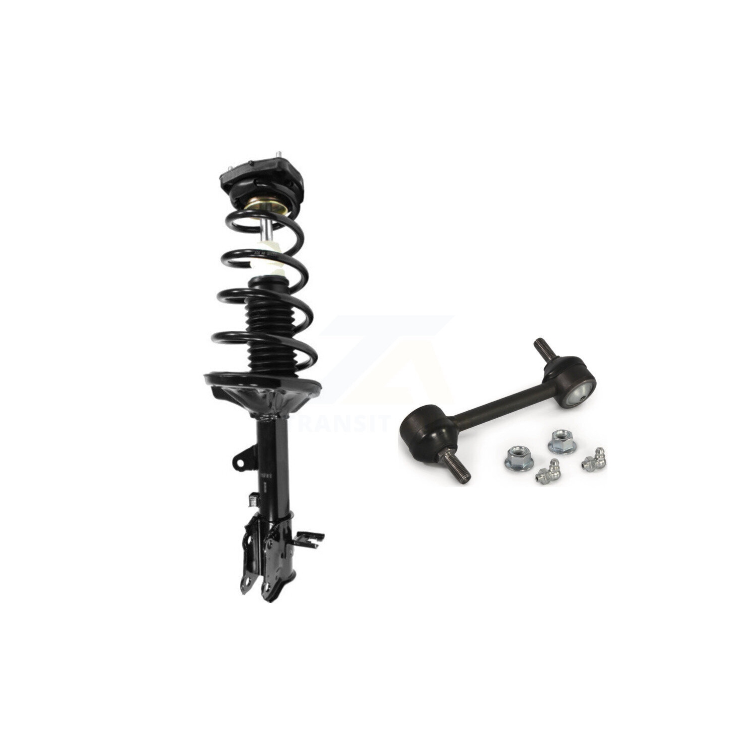 Rear Right Complete Shock Assembly And TQ Link Kit For Hyundai Elantra KSS-105486