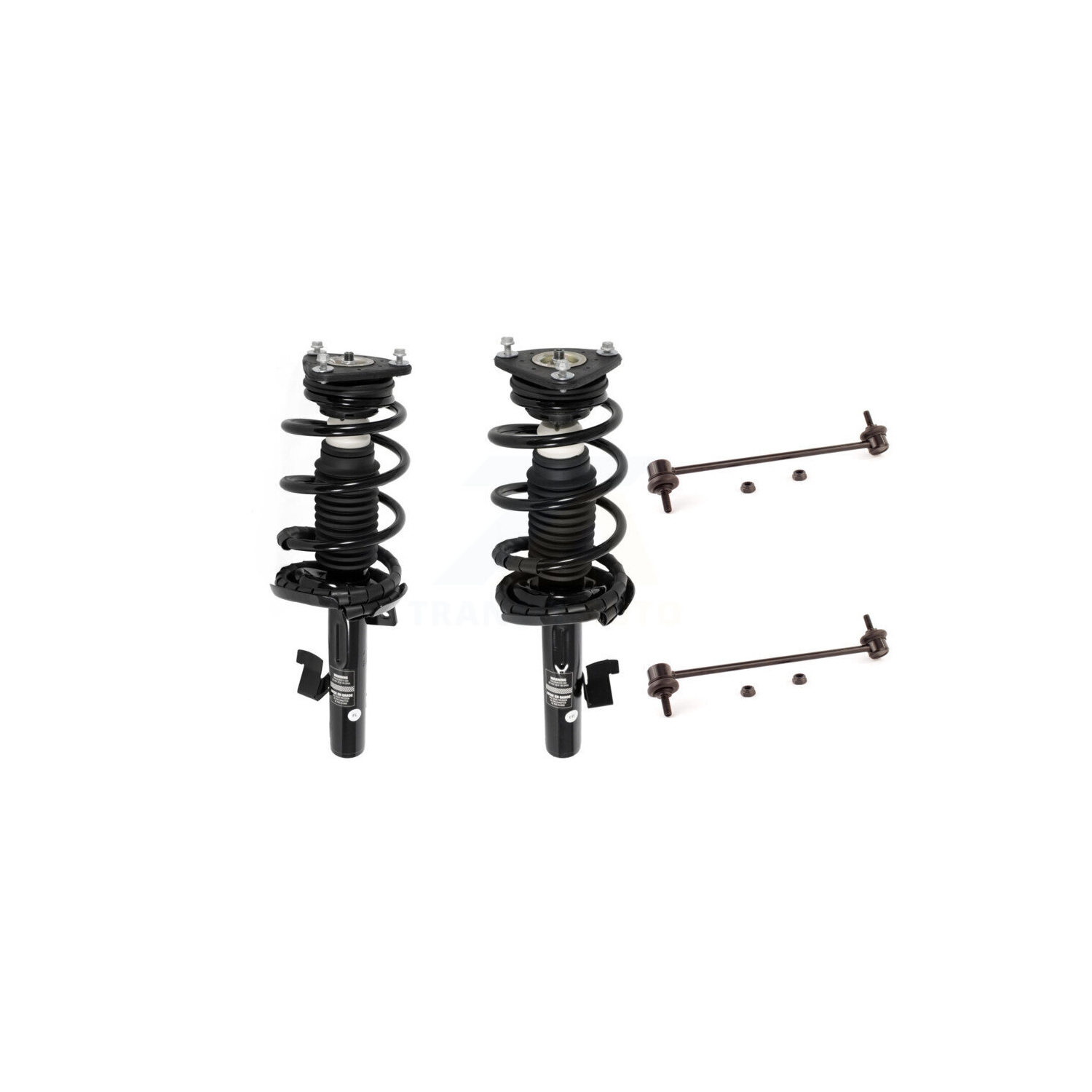 Front Complete Shock Assembly And TOR Link Kit For Mazda 3 5 Excludes MazdaSpeed Model KTT-100003