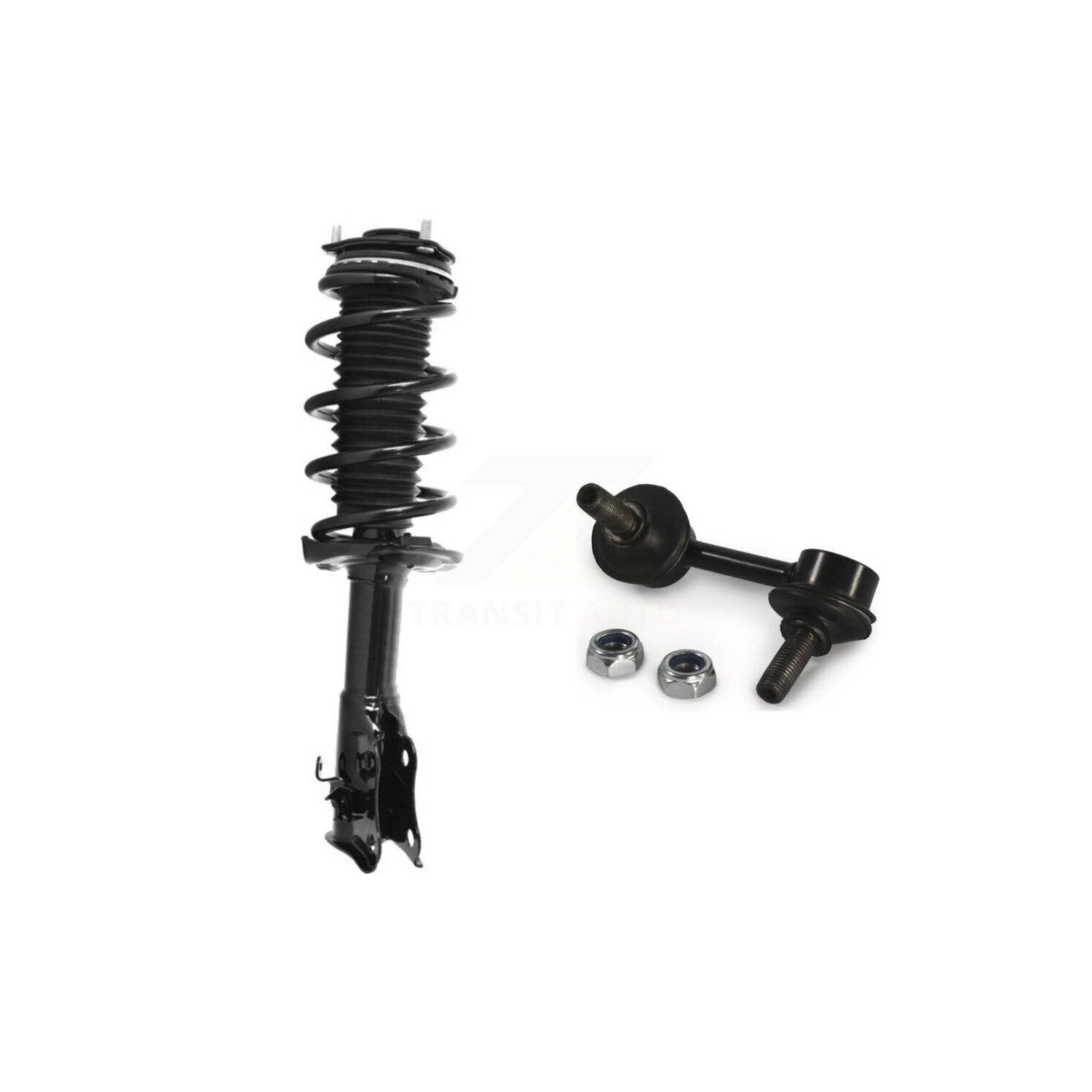 Front Right Complete Shock Assembly TQ Link Kit For Honda Civic Excludes Sedan Si Models KSS-104977