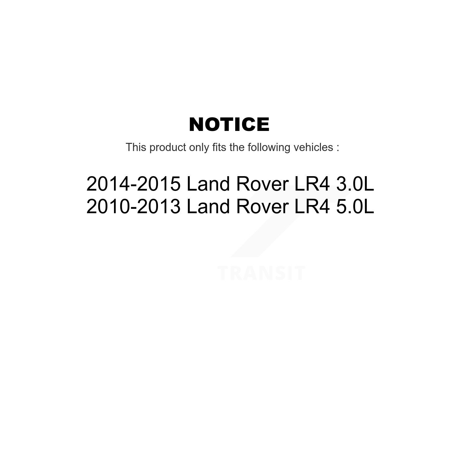 Front Rear Semi-Metallic Disc Brake Pads And Wear Sensors Kit For Land Rover LR4 KSW-100201