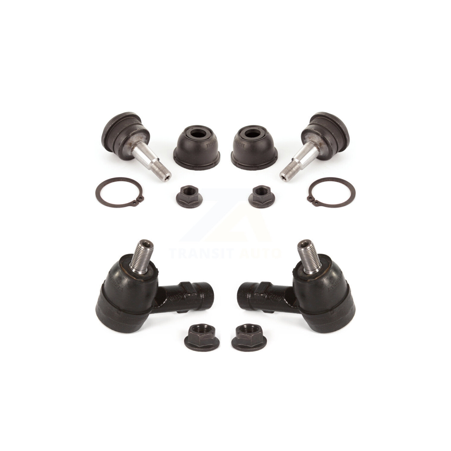 Kit d'extrémité de biellette de direction à joint à rotule avant pour Hyundai Elantra Kia Spectra Tiburon Accent Spectra5 KTR-102296