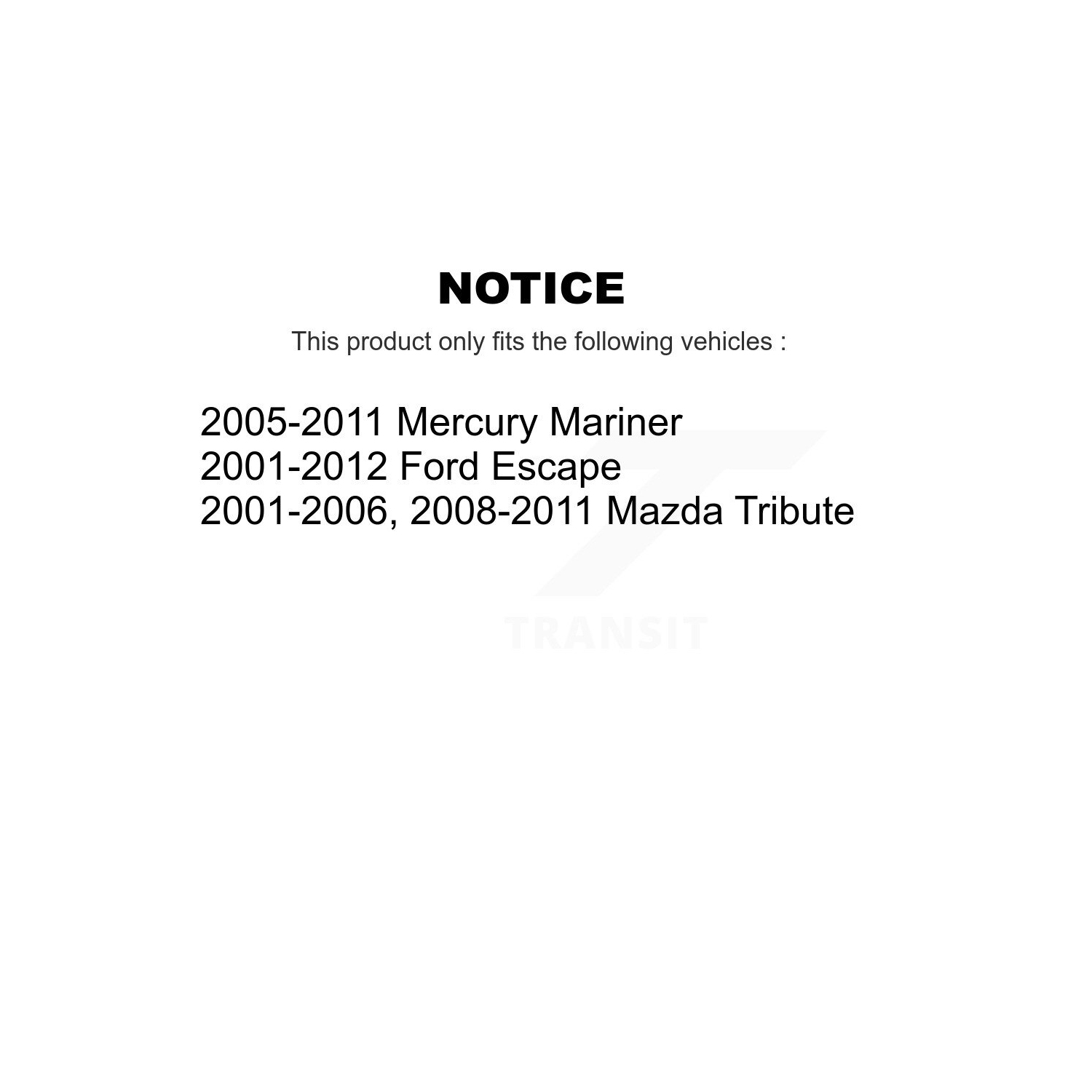 Front Lower Ball Joints Pair For Ford Escape Mazda Tribute Mercury Mariner KTR-101219