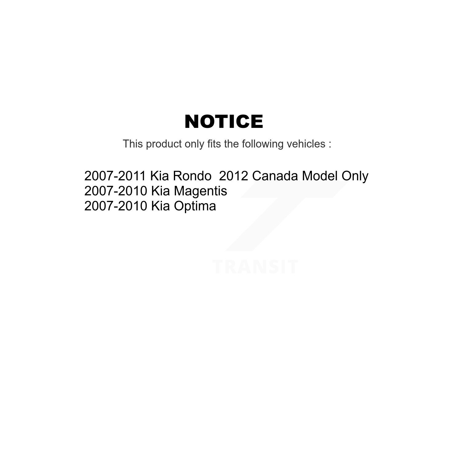 Front Rear Complete Strut Shock & TOR sway Bar Link Kit For Kia Rondo Optima KSS-107765