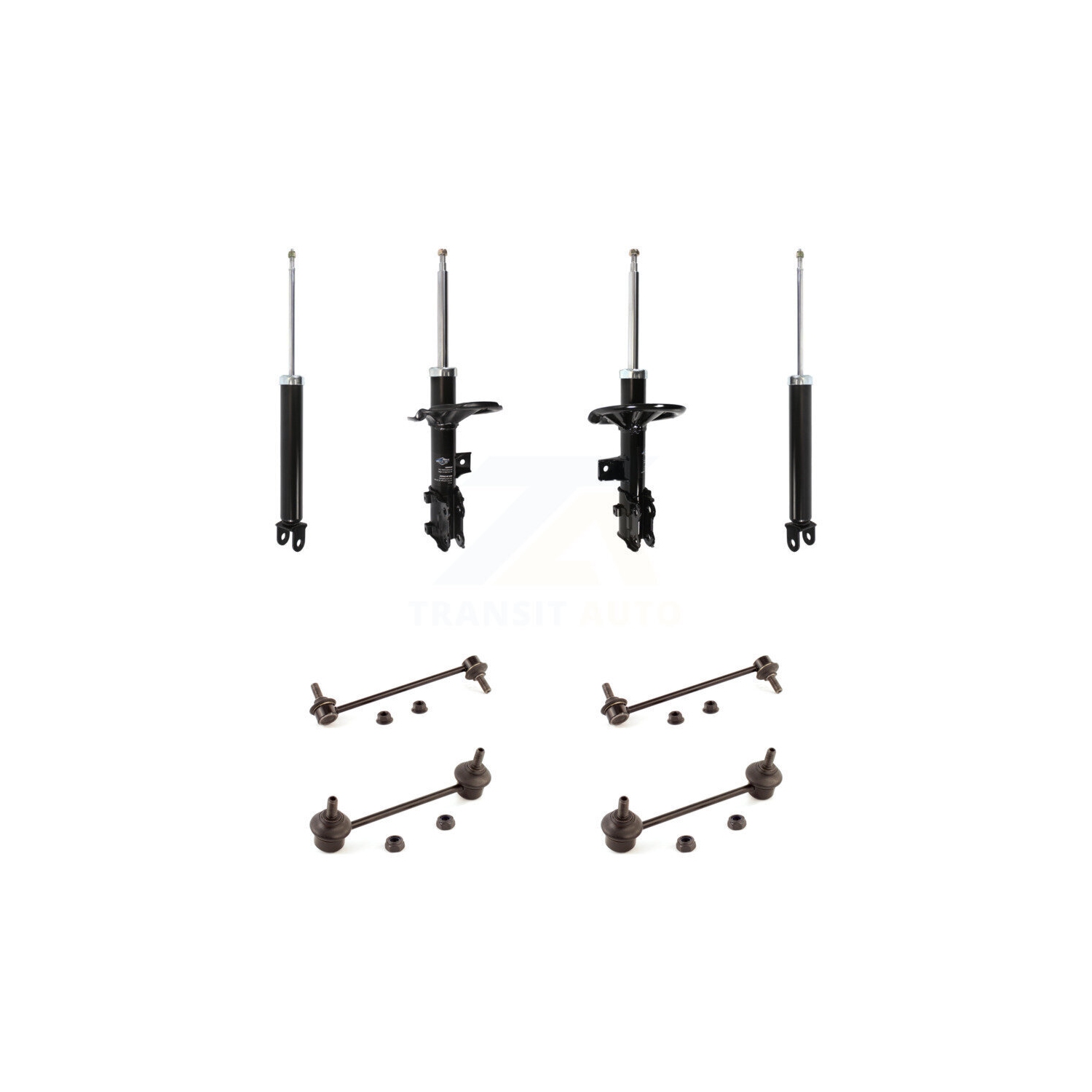 Front Rear Strut Shock & TOR sway Bar Link Kit For Kia Rondo Optima Magentis KSS-107937