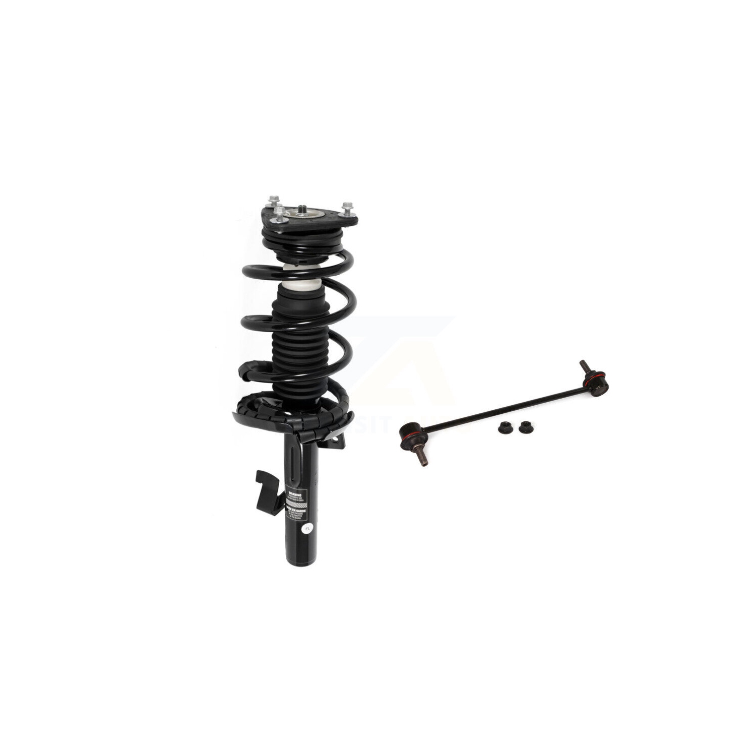 Front Left Complete Shock Assembly And TOR Link Kit For Mazda 3 Excludes MazdaSpeed Model KTT-100008