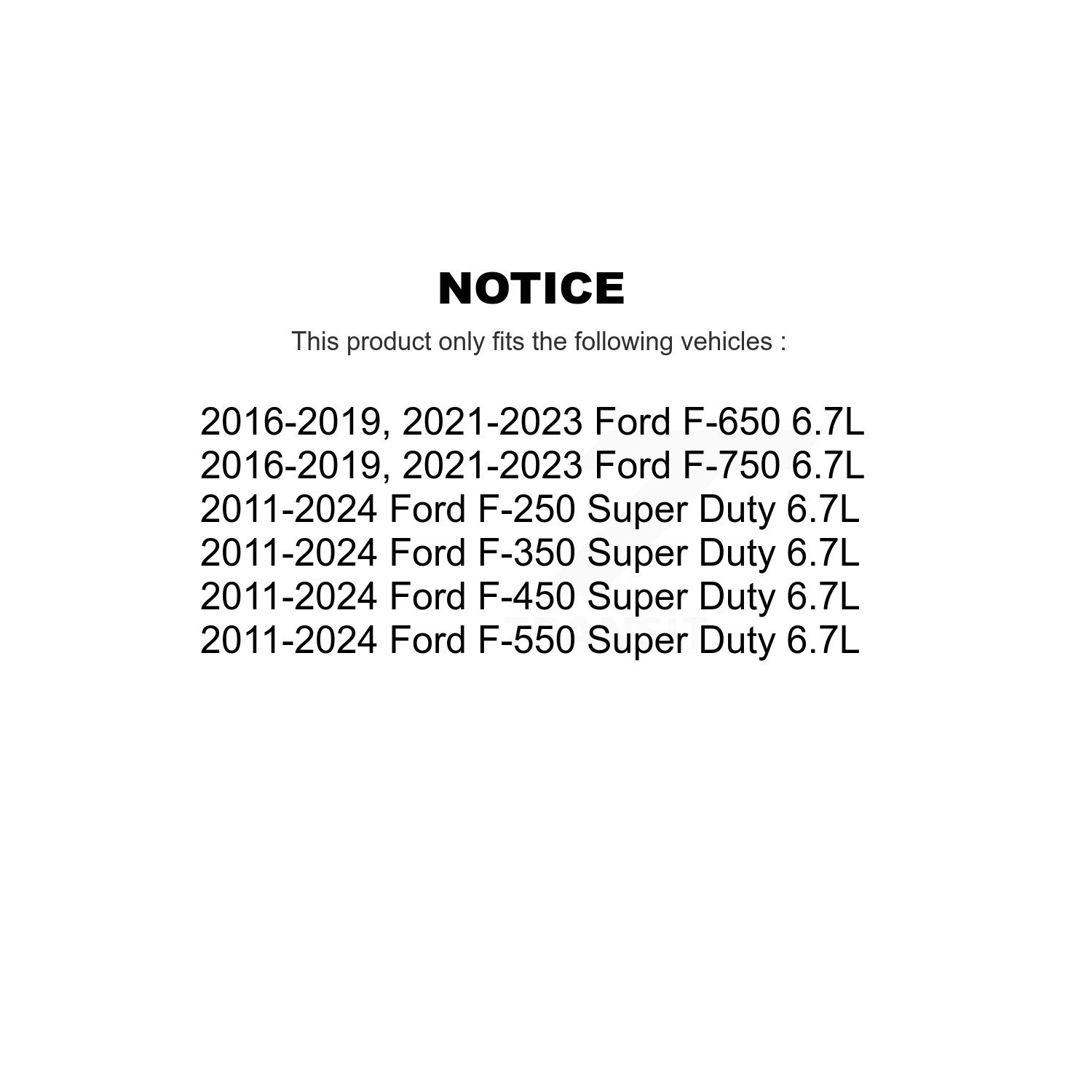 Engine Oil Filter For Ford F-350 Super Duty F-250 F-450 F-550 F-650 F-750 F-600 KLO-100275