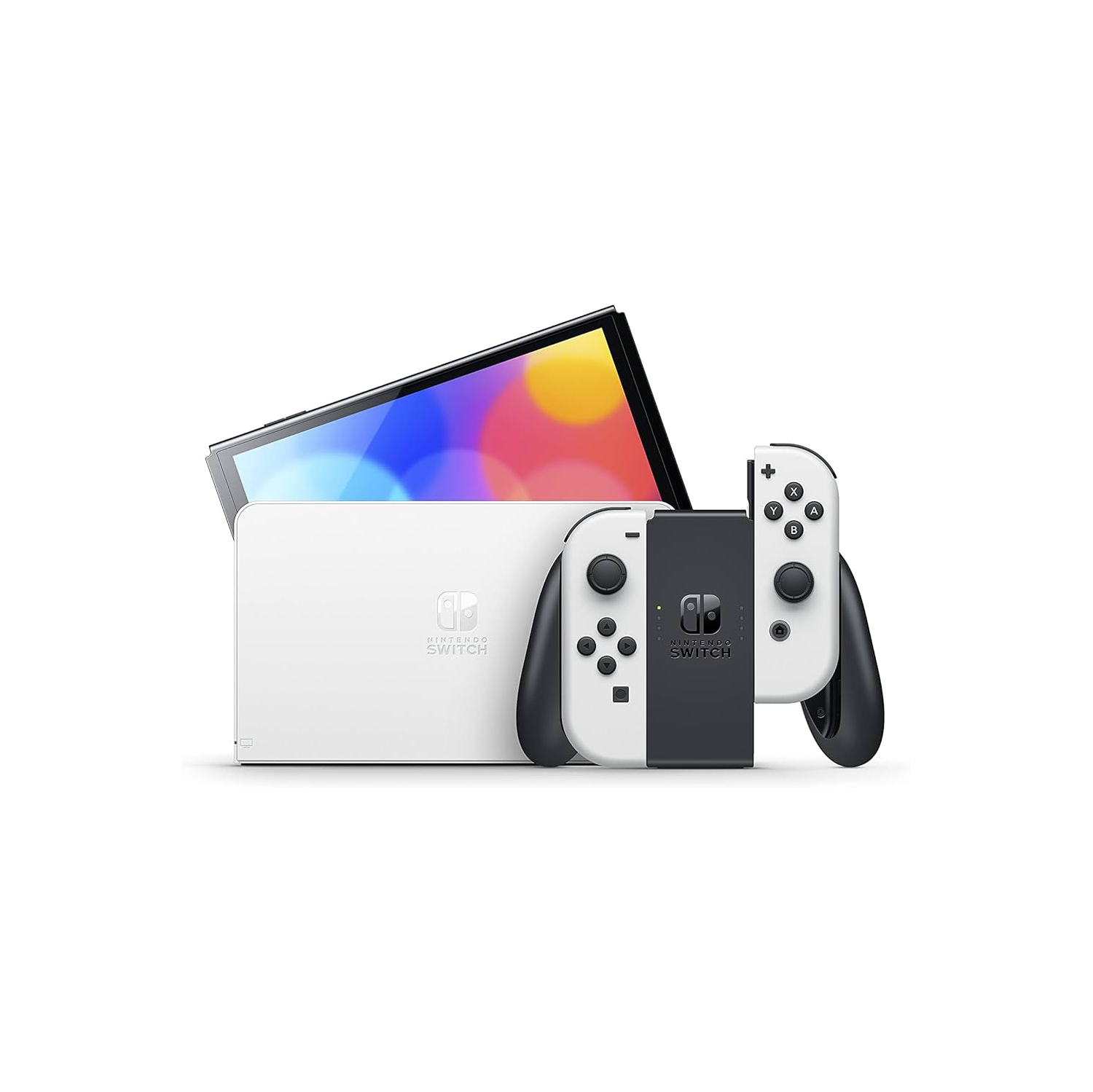Remis à neuf - Nintendo Switch DELO - Stockage 64&nbsp;Go - Écran DELO de 7&nbsp;po - Blanc