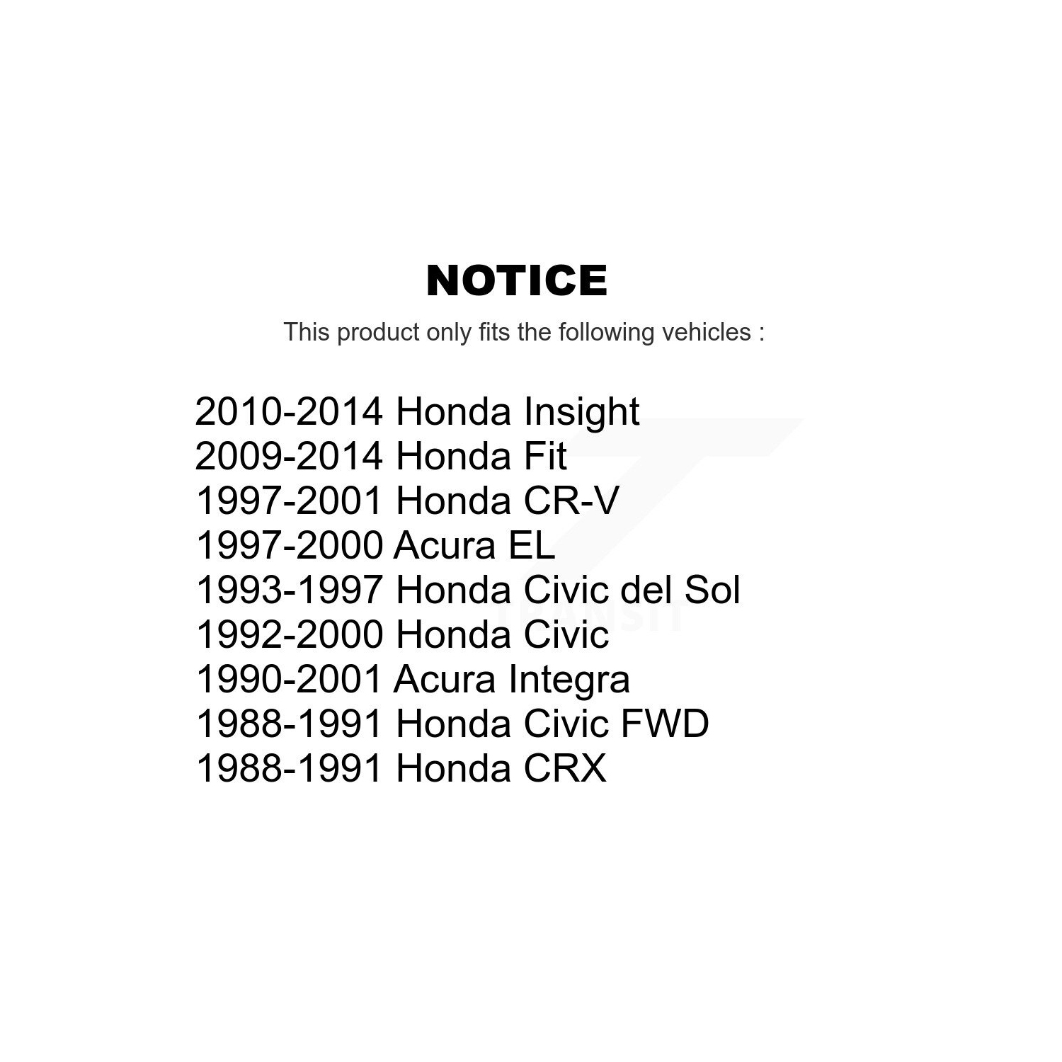 Front Outer Tie Rod End Kit For Honda Fit Civic CR-V Acura Integra EL del Sol Insight CRX KTR-103754