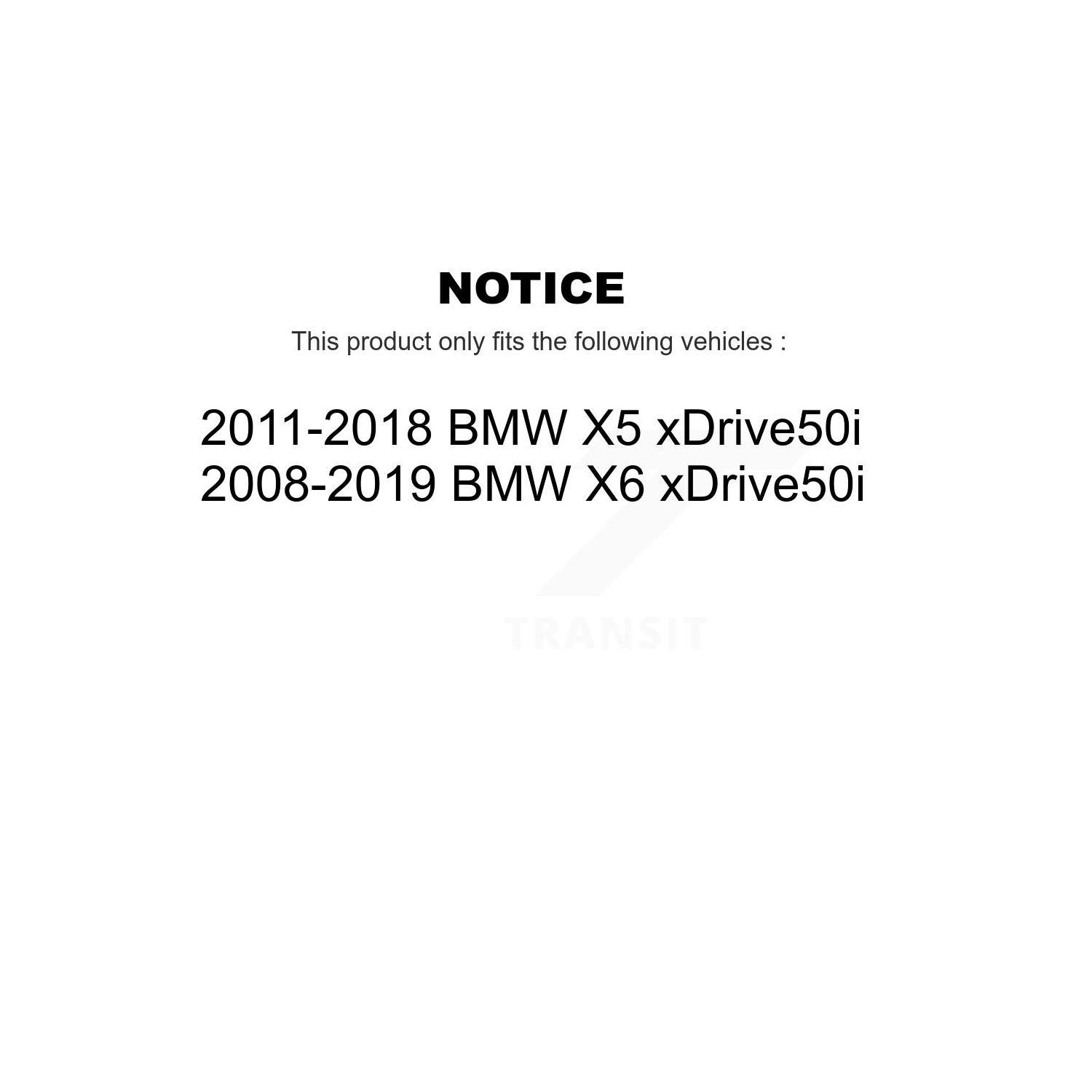 Ensemble plaquettes de frein et patins de stationnement avant semi-métalliques arrière pour BMW X5 X6 xDrive50i KFN-100772
