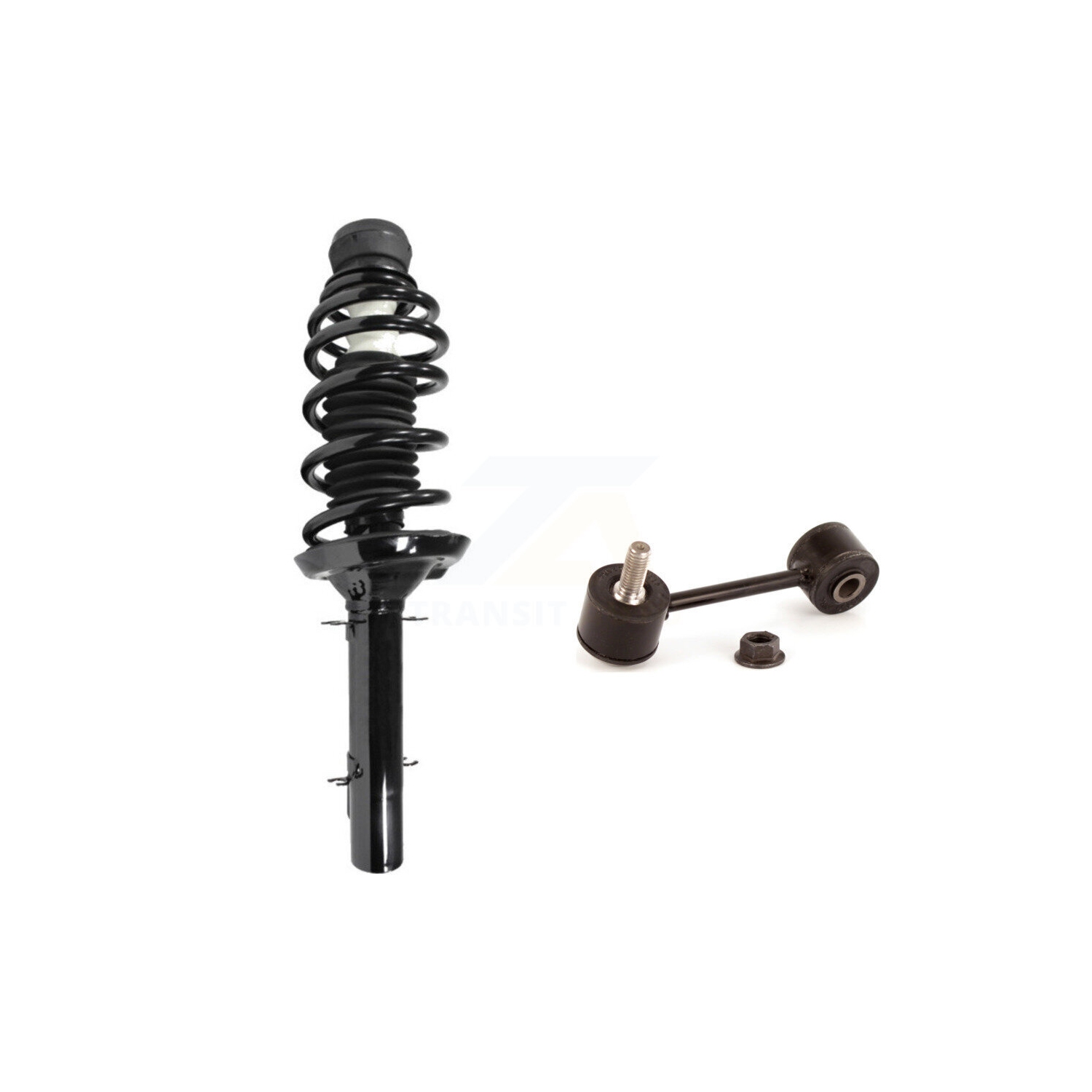 Front Complete Shock Assembly And TOR Link Kit For Volkswagen Jetta Golf KSS-104379