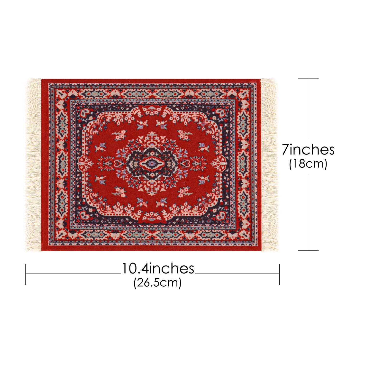Carpet Mouse Pad - Persian Style Design, Unique and Elegant, Ideal for Office Workers, Gamers, and Students