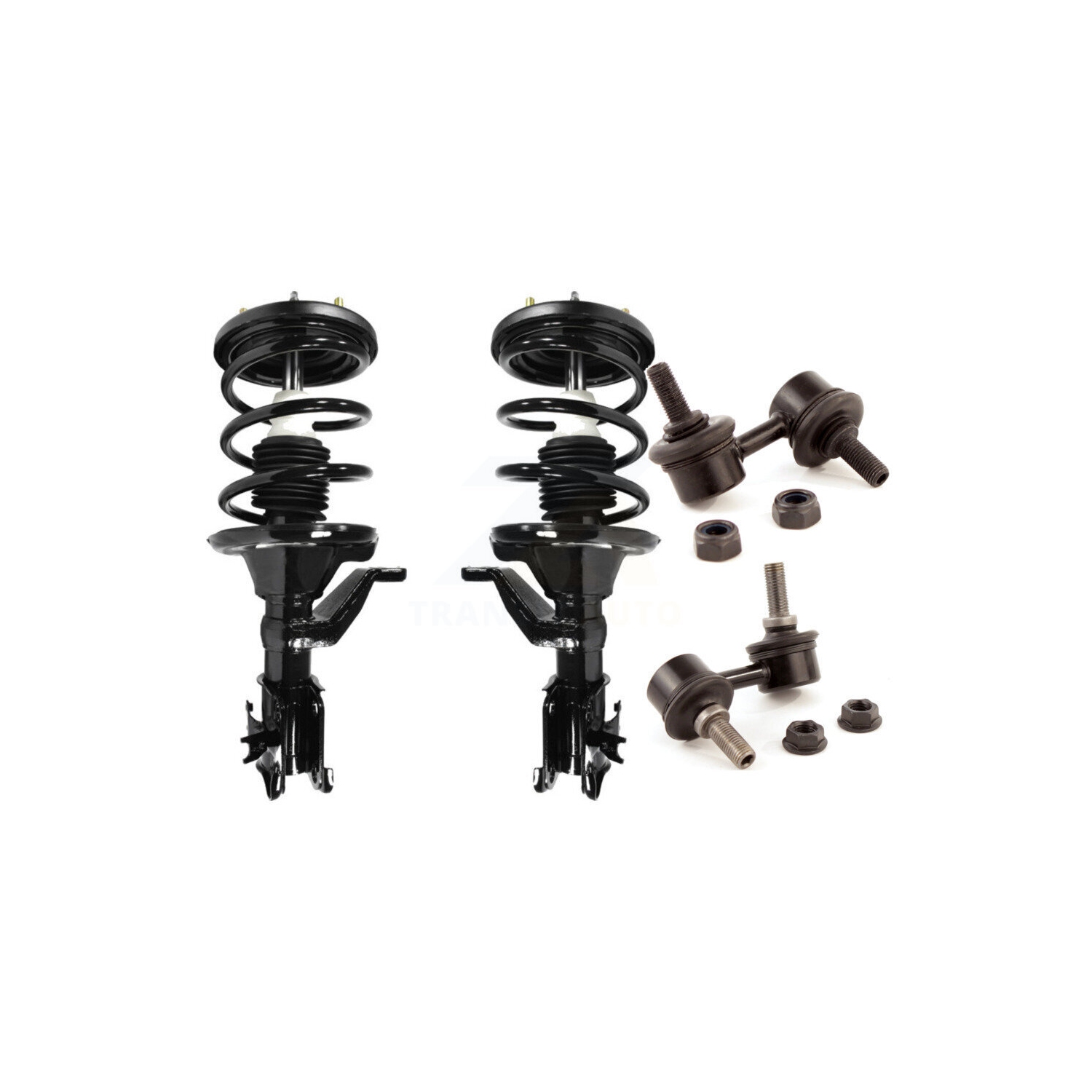 Front Complete Shock Assembly And TOR Link Kit For Honda Civic Excludes Hybrid Si Models KSS-100610