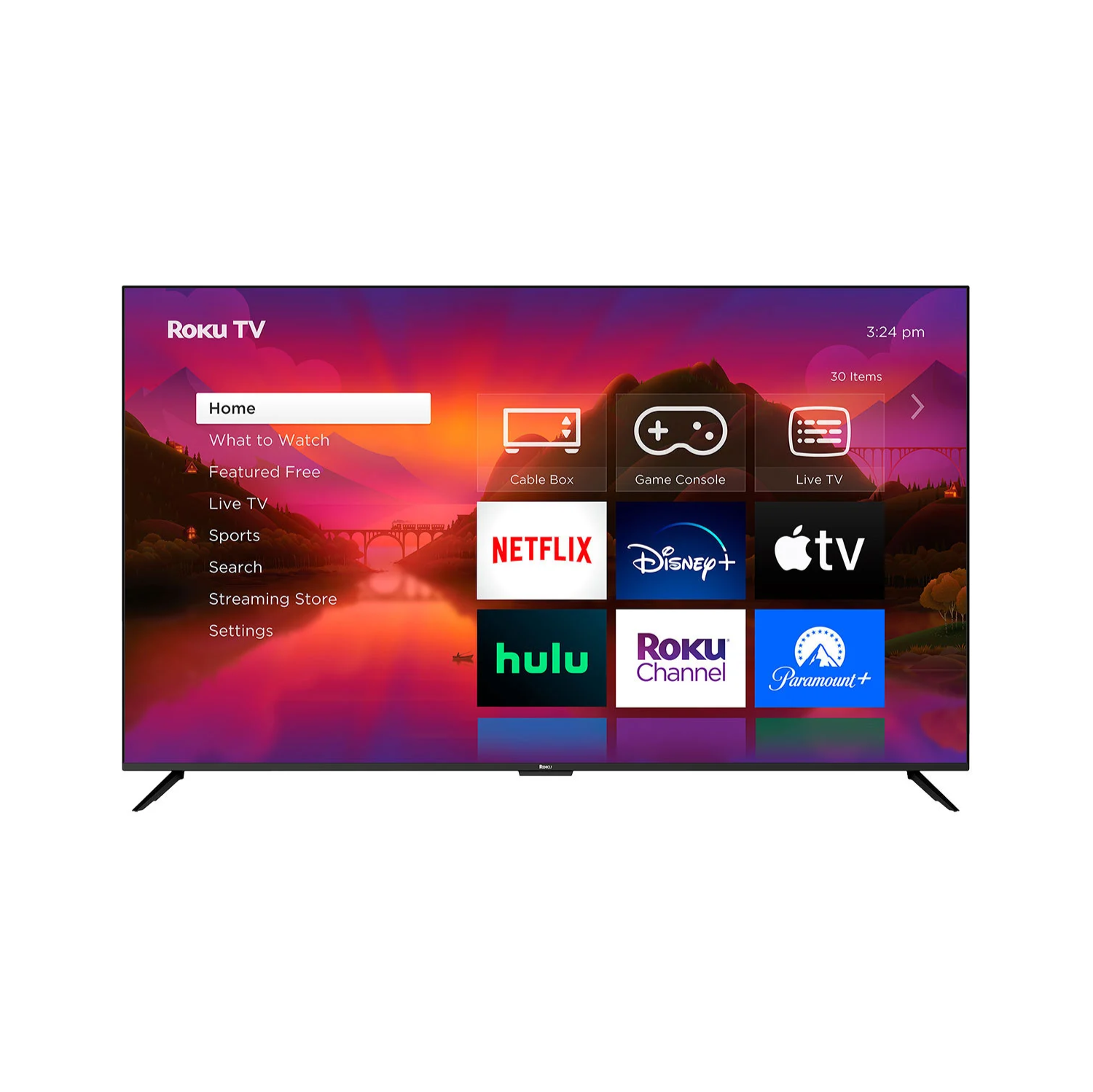 Remis à neuf - Téléviseur intelligent Roku HDR DEL 4K classe 55â€ de Roku (55R4A6)