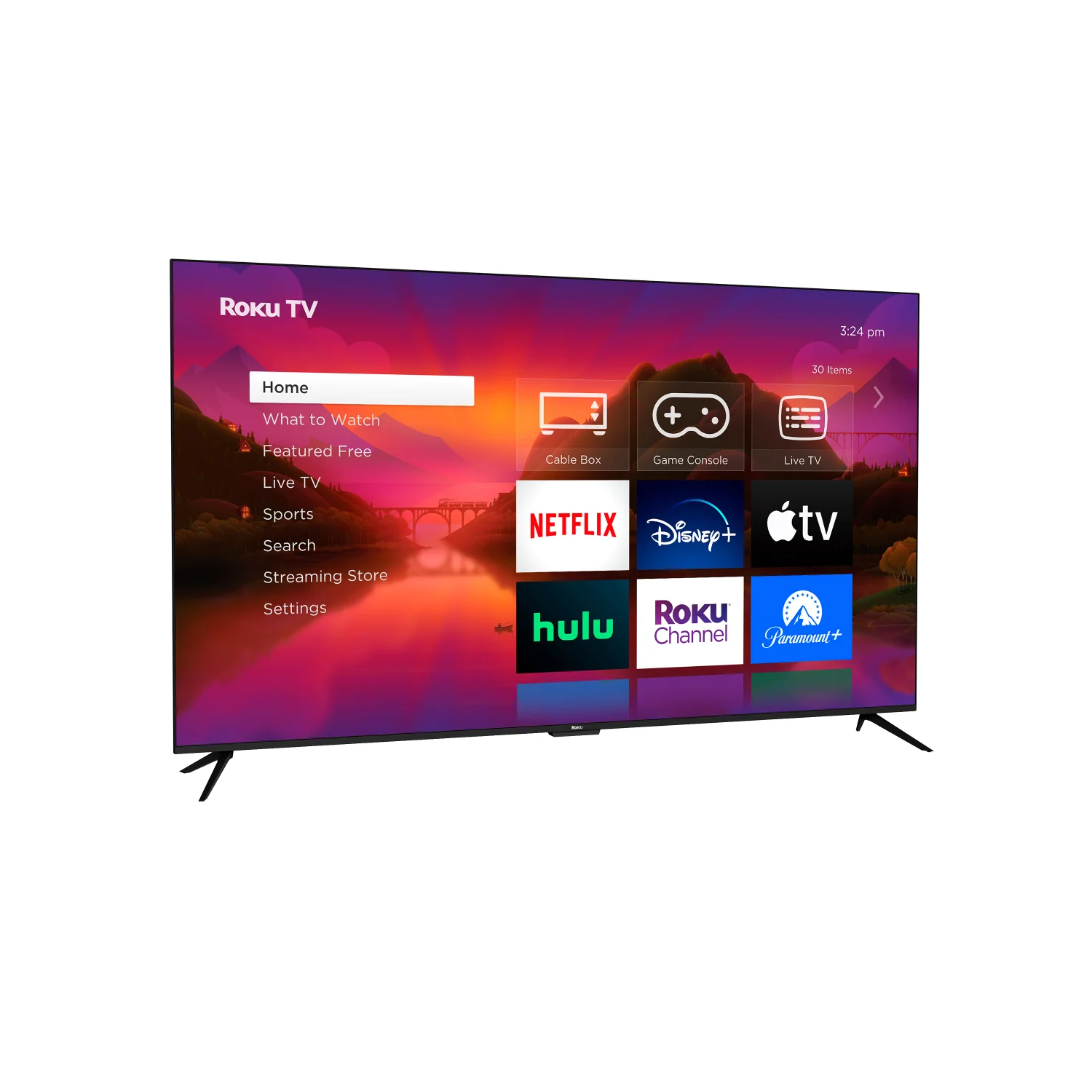Remis à neuf - Téléviseur intelligent Roku HDR DEL 4K classe 55â€ de Roku (55R4A6)