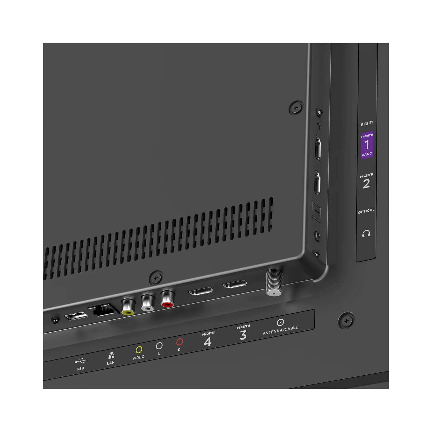 Remis à neuf - Téléviseur intelligent Roku HDR DEL 4K classe 55â€ de Roku (55R4A6)