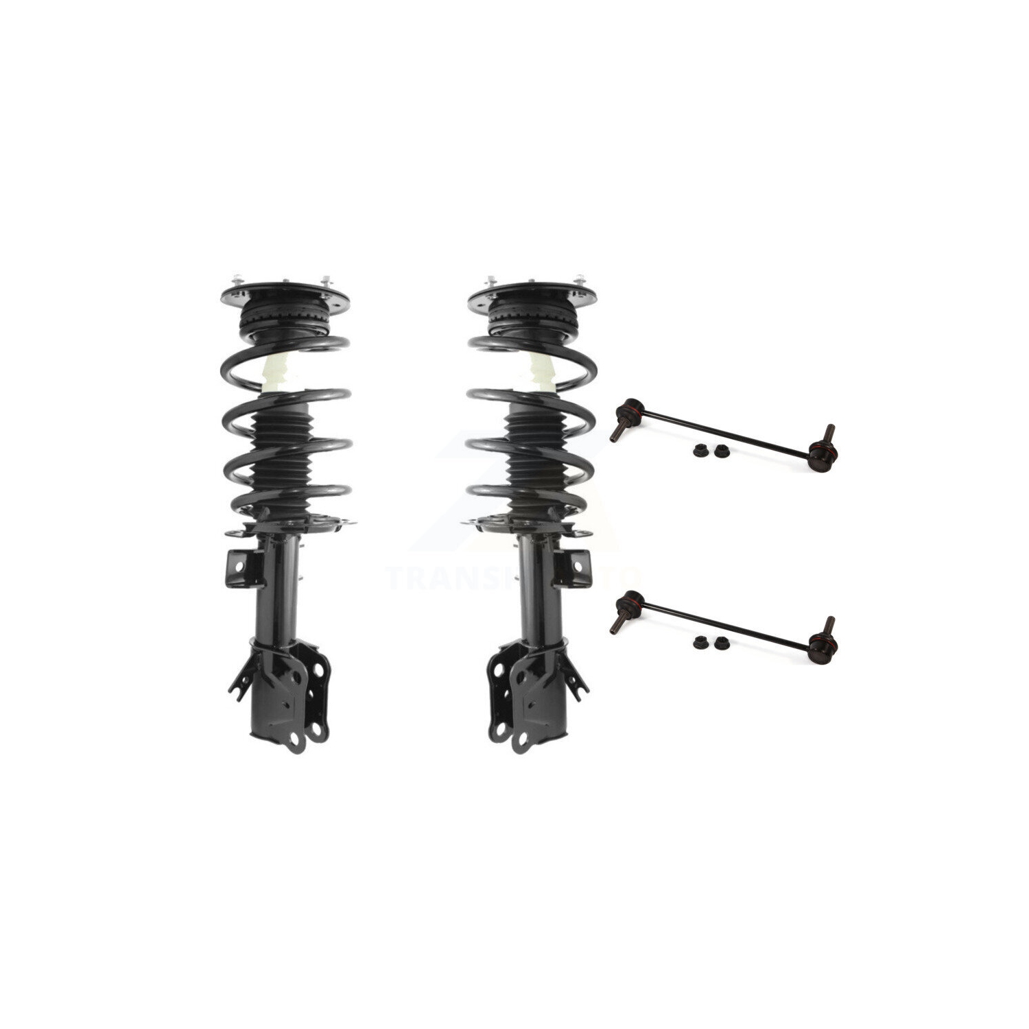 Ensemble d'amortisseur avant complet et ensemble de raccord de rotor pour Ford Fusion KSS-100532