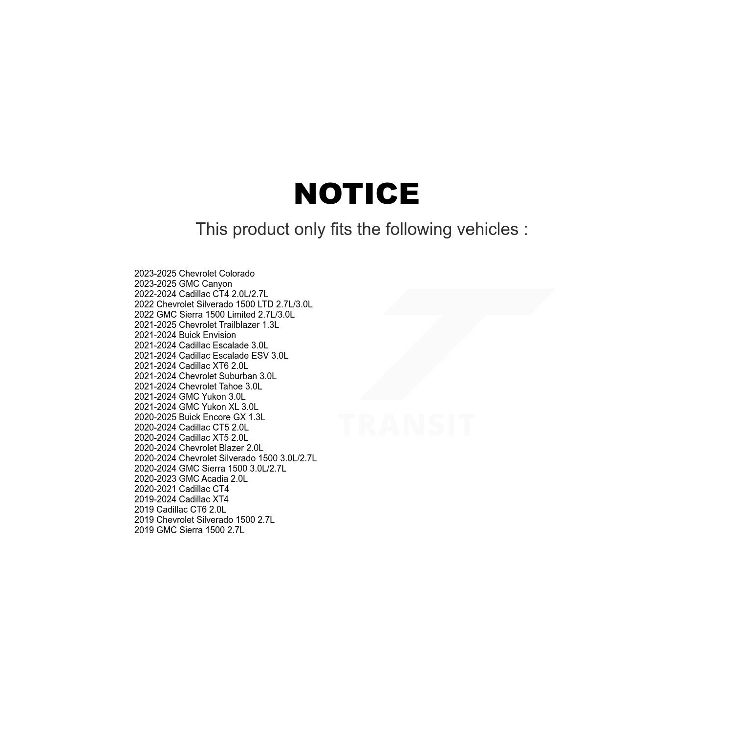 Engine Oil Filter LOP-LP12447 For Chevrolet GMC Silverado 1500 Sierra Cadillac Buick Trailblazer GX