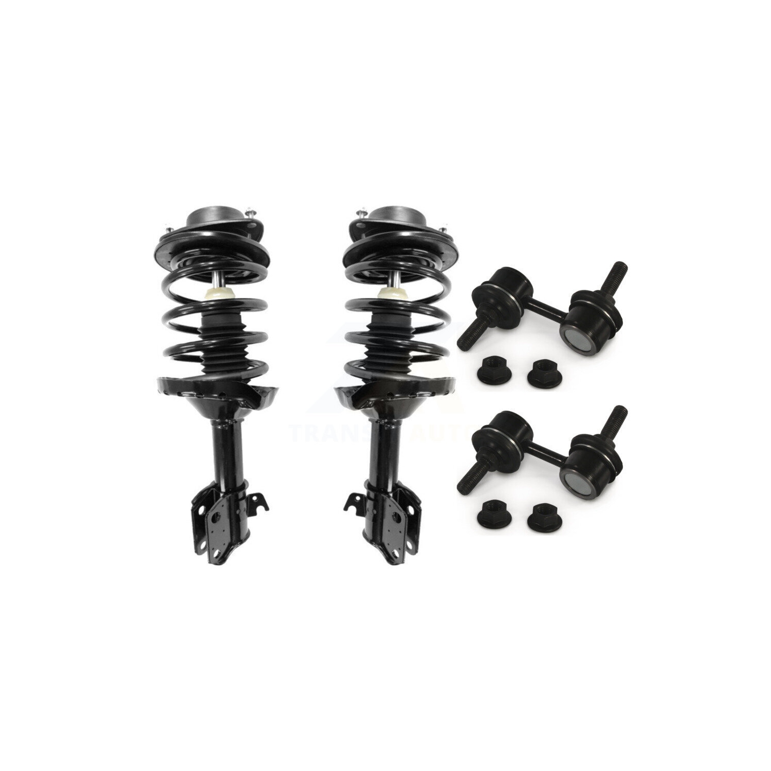 Front Complete Shock Assembly And TQ Link Kit For Subaru Impreza Excludes WRX Models KSS-100944