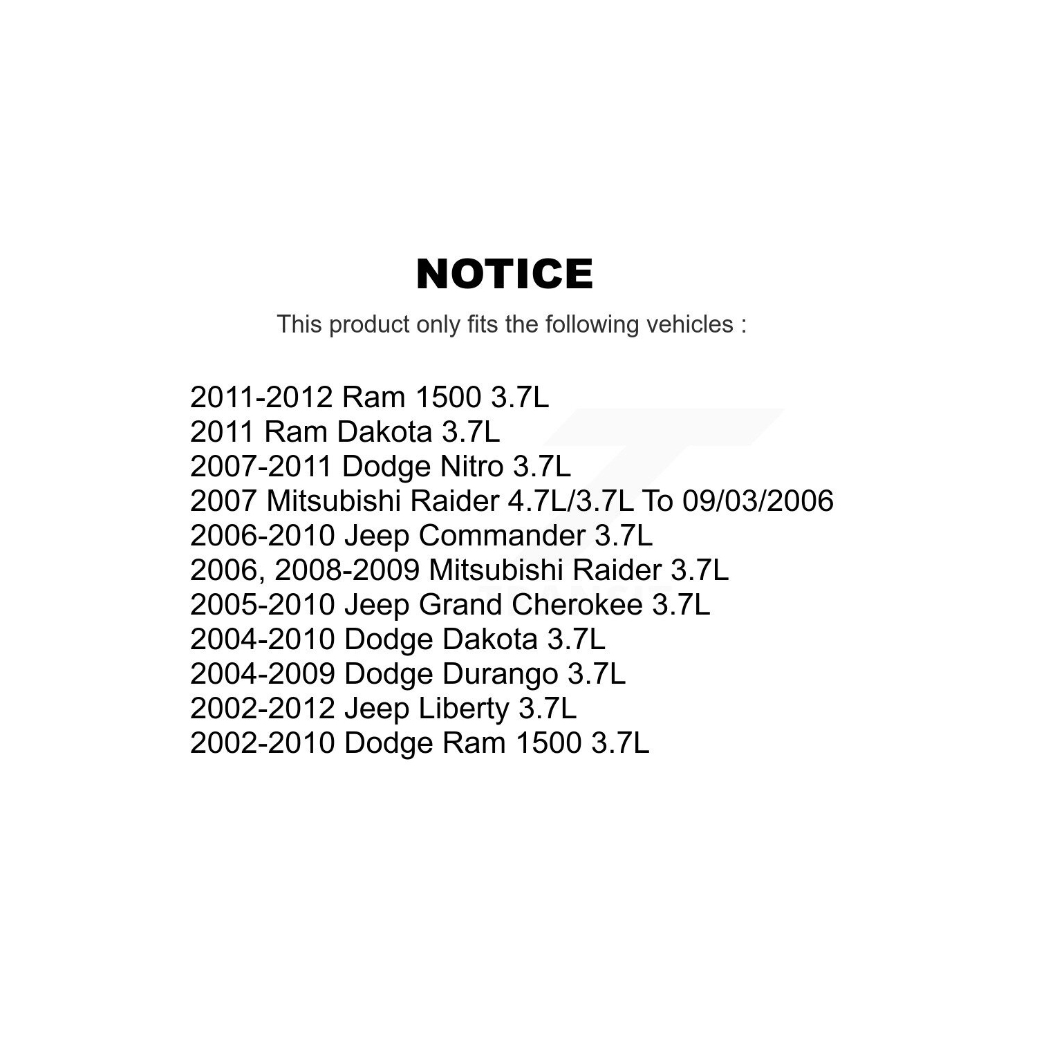 SEN-2CRK0160 du capteur de position du vilebrequin du Dodge Ram 1500 Jeep Liberty Dakota Grand Cherokee