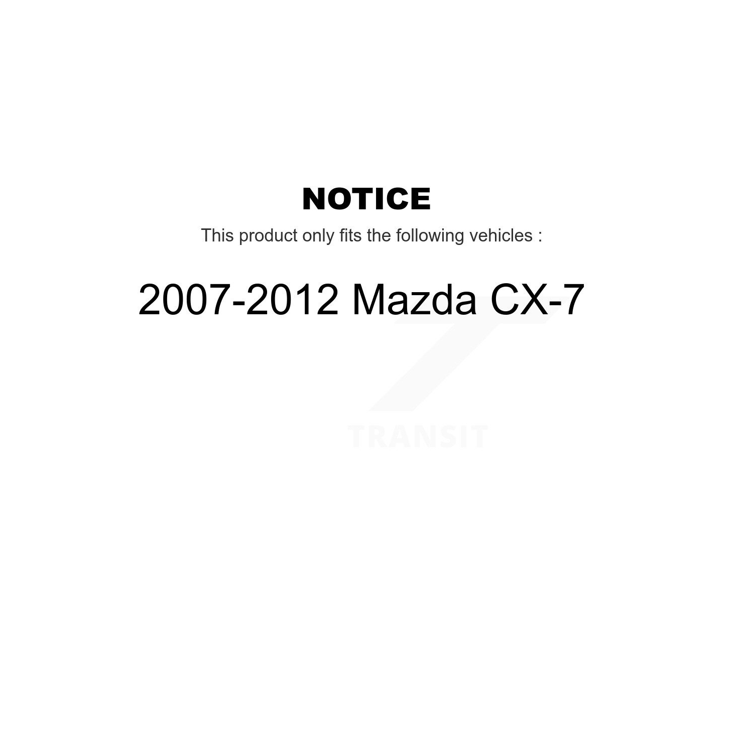 Rear Right Upper Suspension Control Arm TOR-CK642186 For 2007-2012 Mazda CX-7