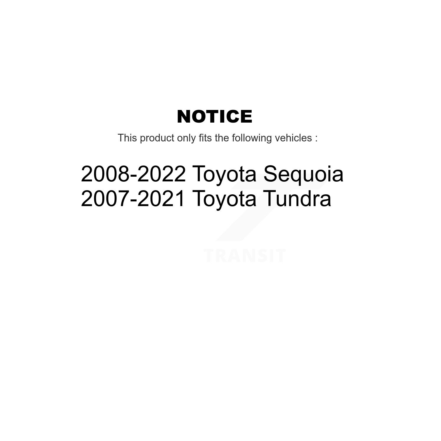 Ensemble d'embout de biellette de direction extérieure avant pour Toyota Tundra Sequoia KTR-104426