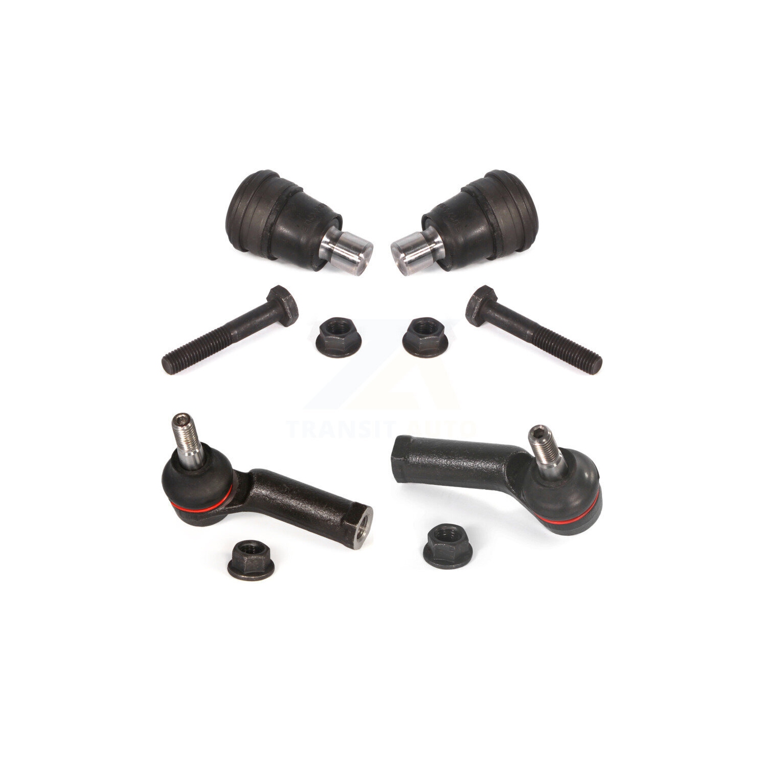 Front Suspension Ball Joint And Tie Rod End Kit For 2011-2019 Ford Fiesta KTR-102482